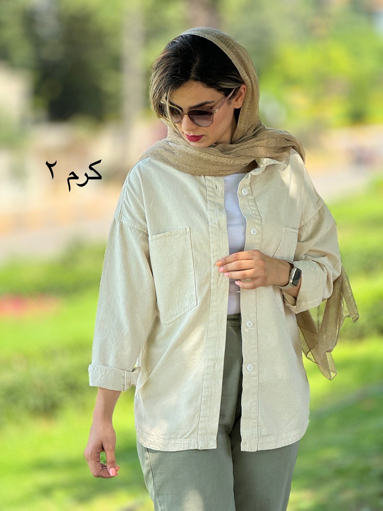 کتان رنگی مَنگو