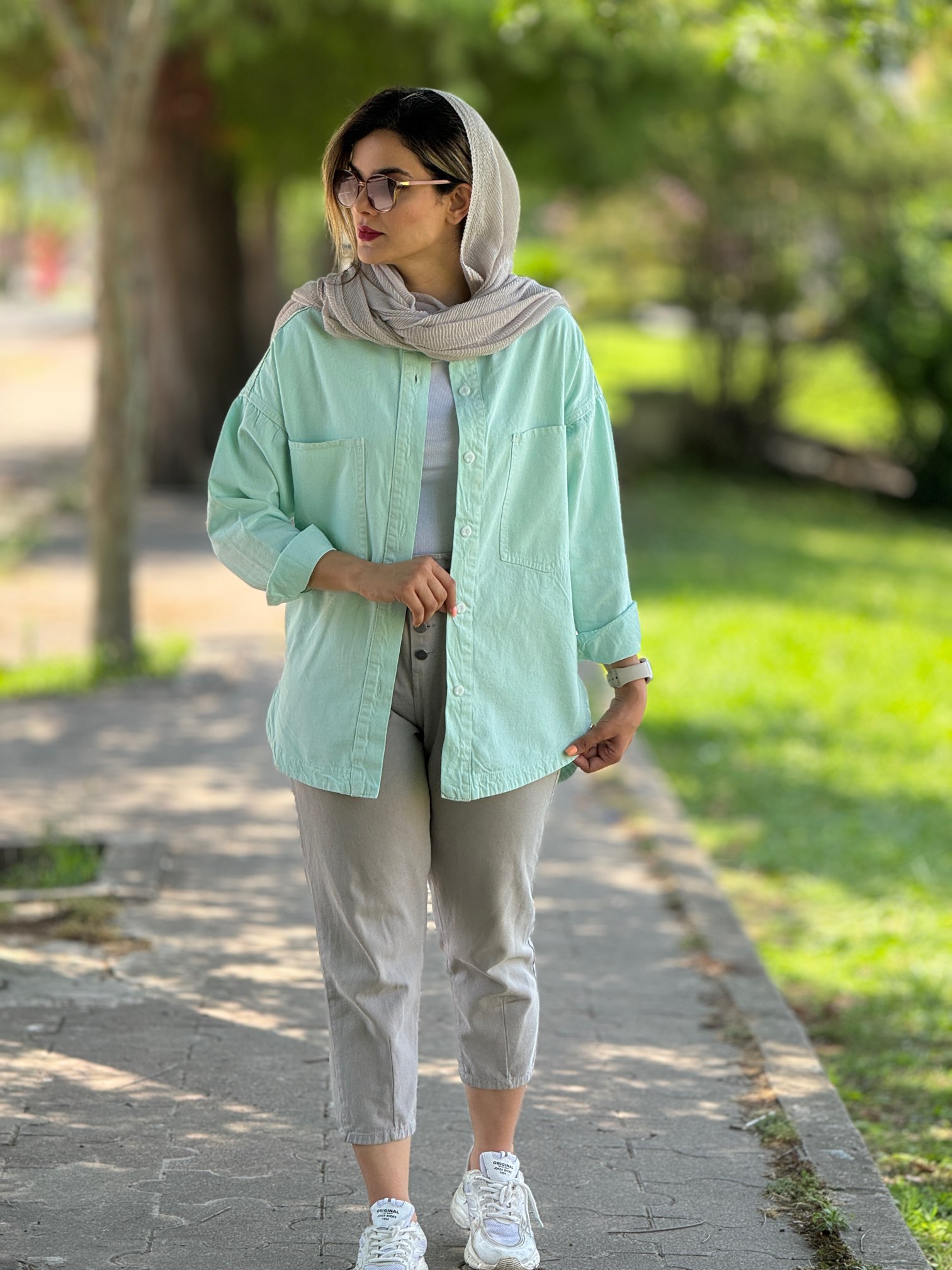 کتان رنگی مَنگو