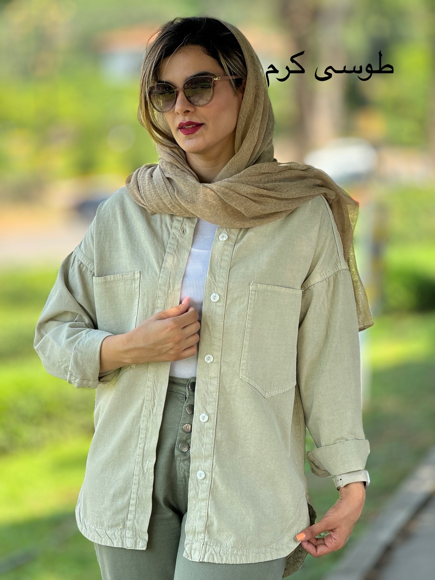 کتان رنگی مَنگو