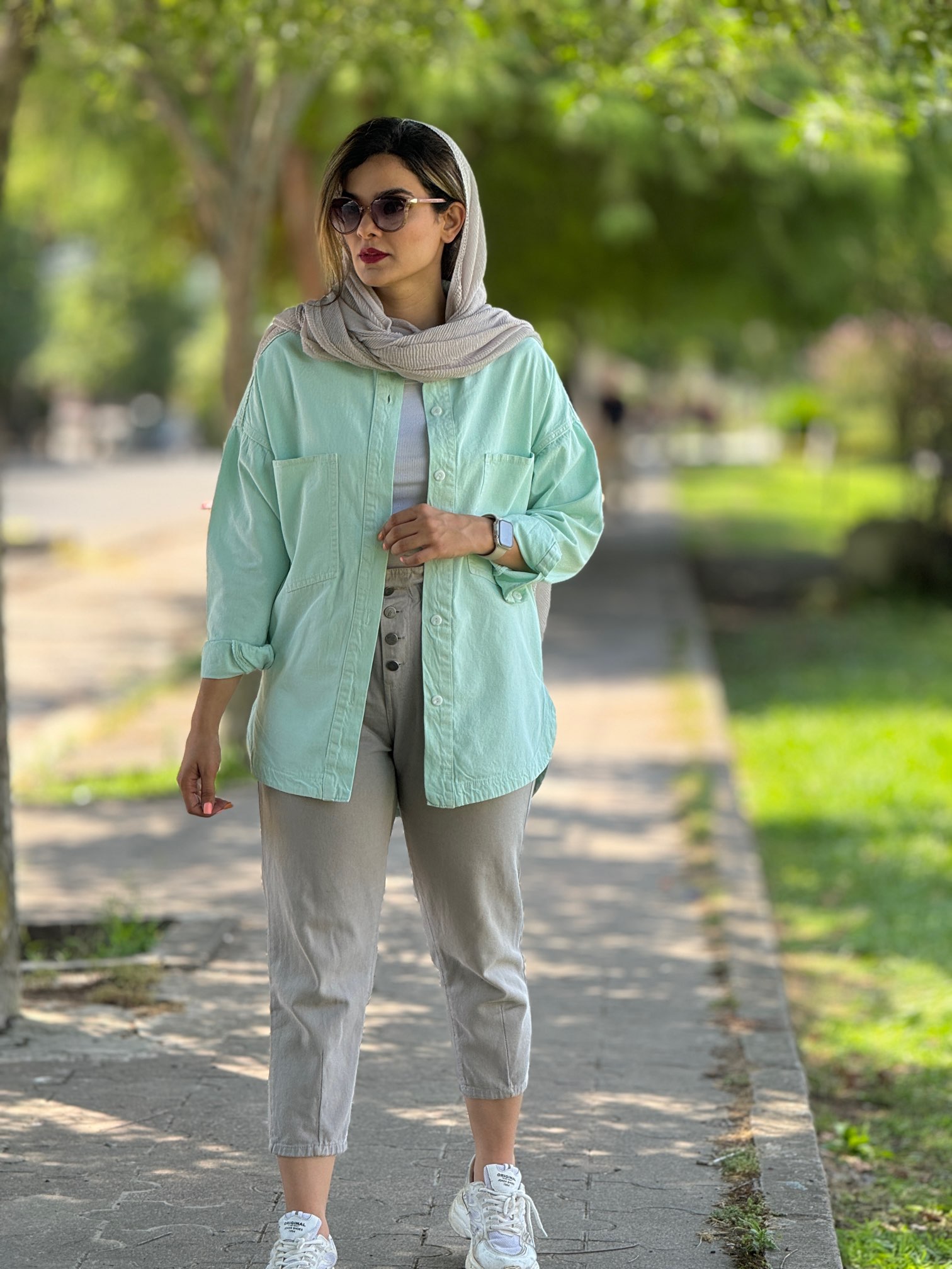 کتان رنگی مَنگو