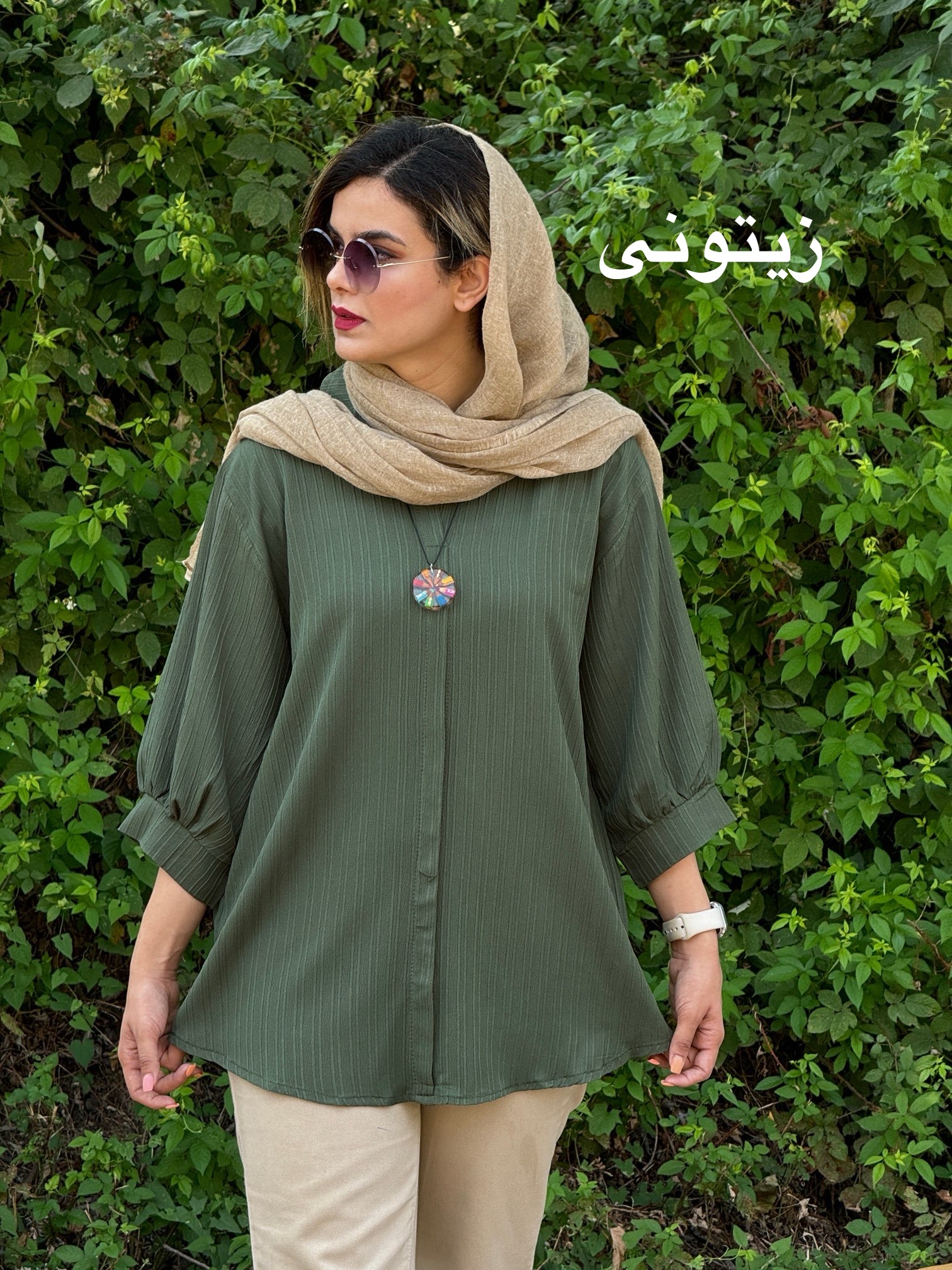 مانتو شومیزی رزا2755