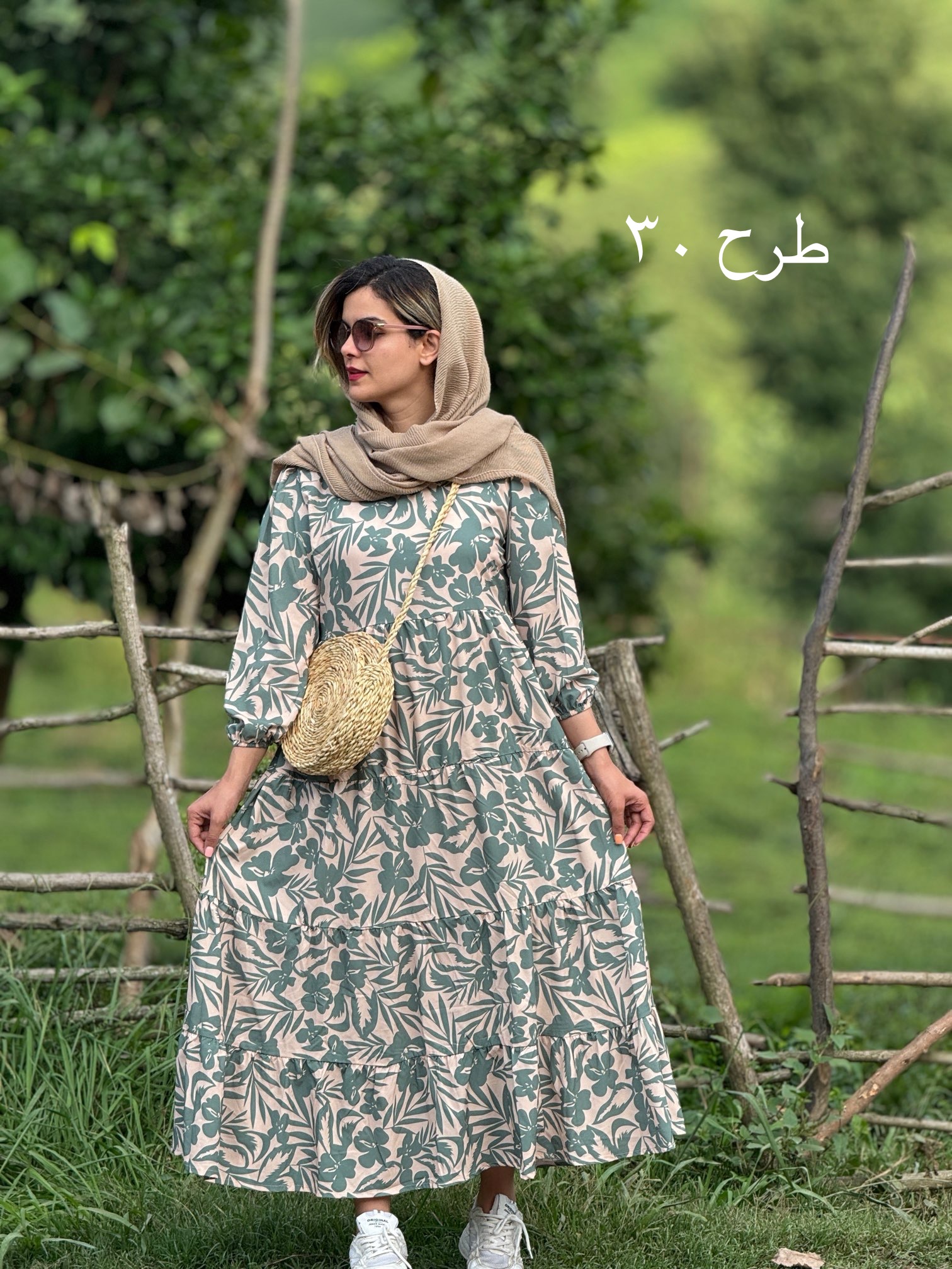 پیراهن مزونی فلور دارای ایراد جزیی