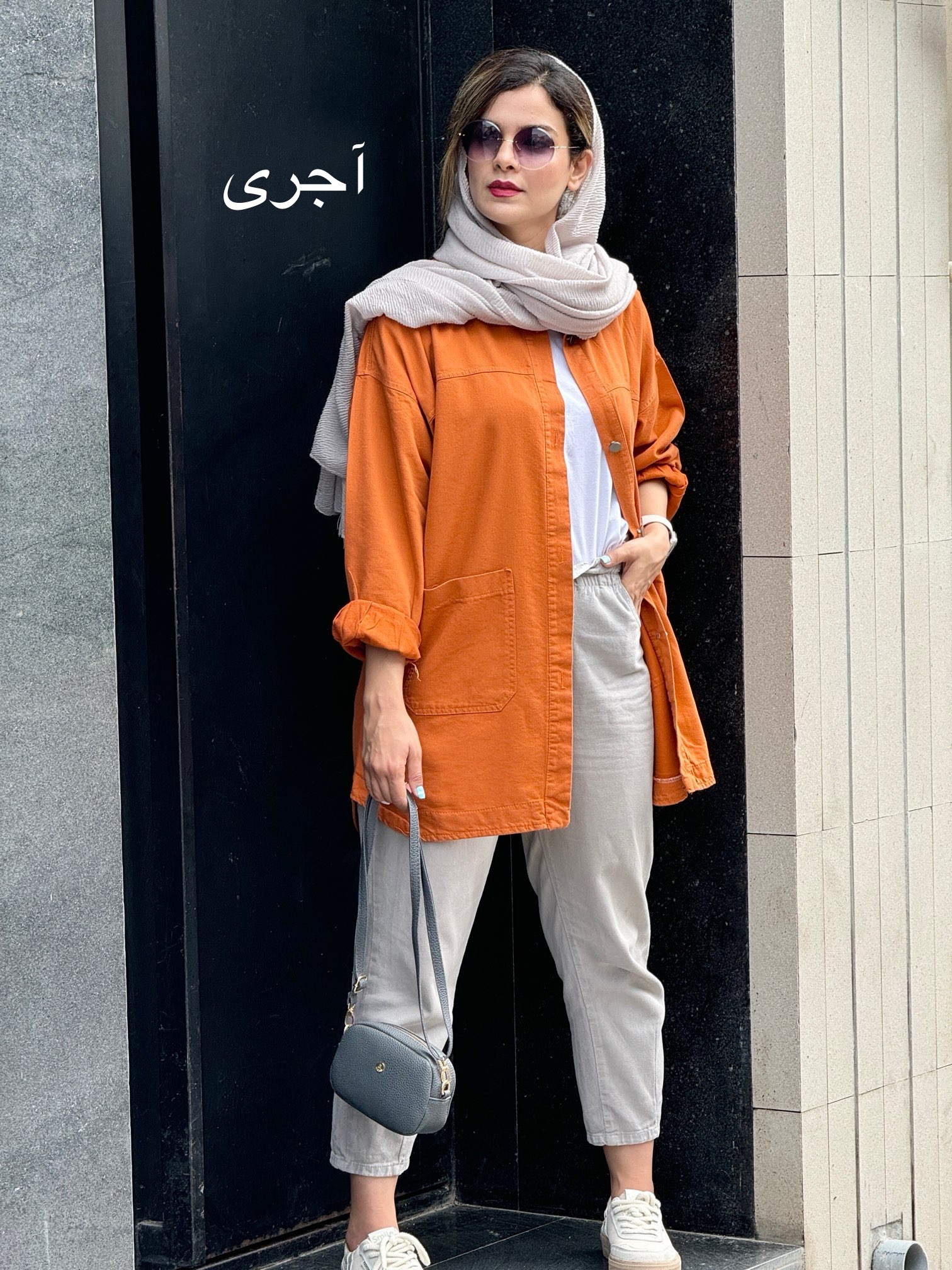 مانتو کتان جیب پایین 313
