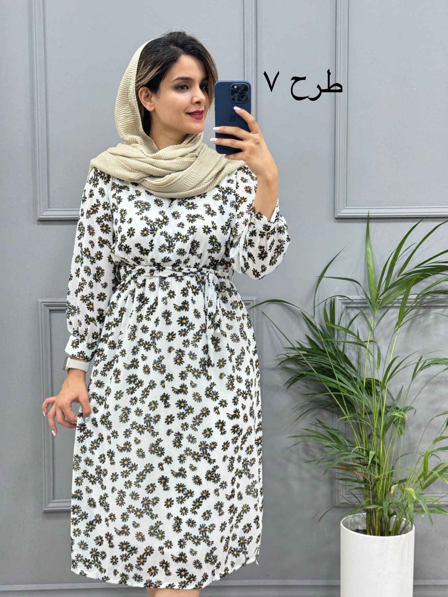 پیراهن حریر میدی 323