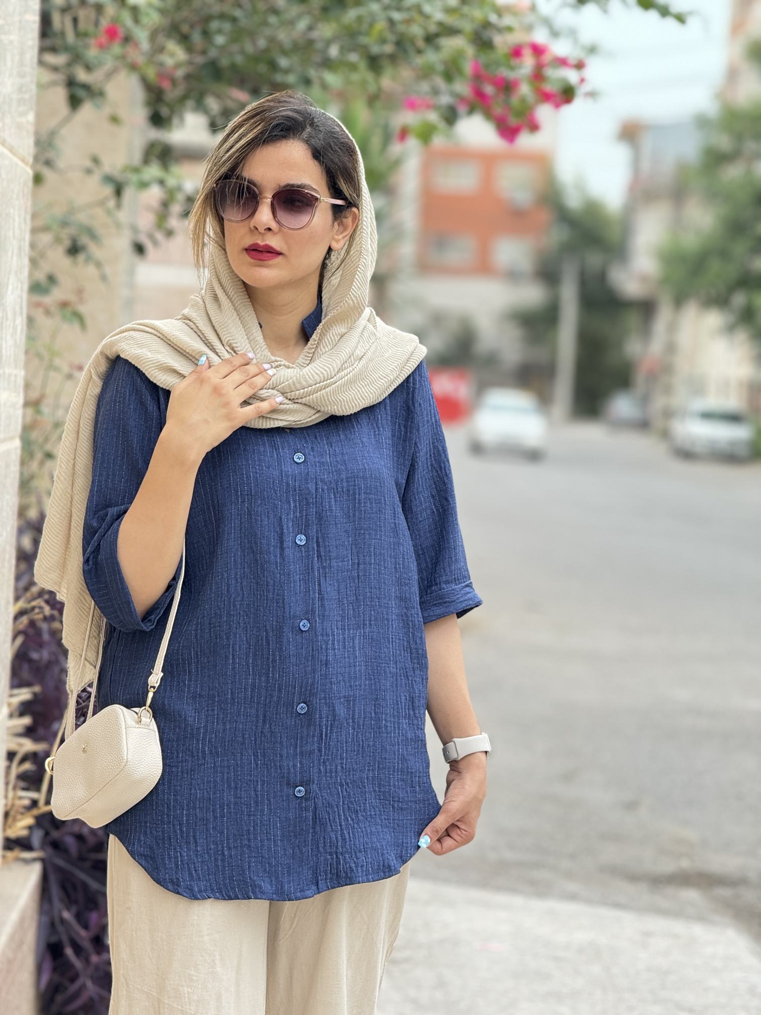 مانتو شومیزی دُرین