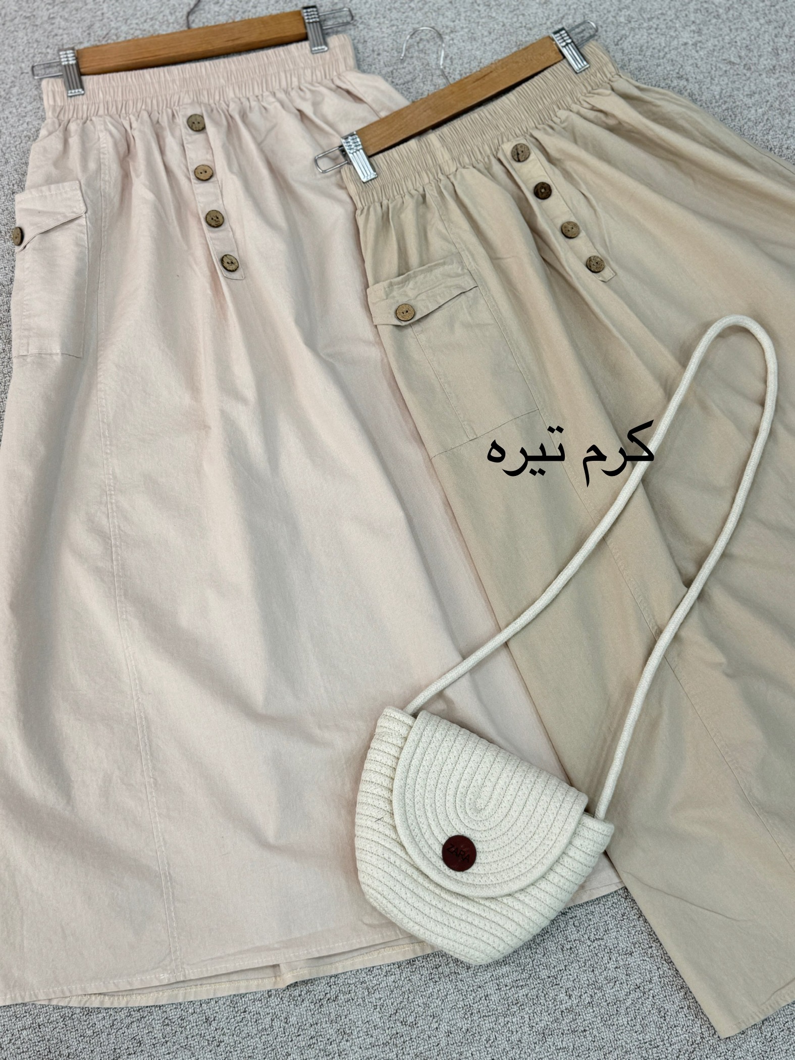 دامن لینن زیبا