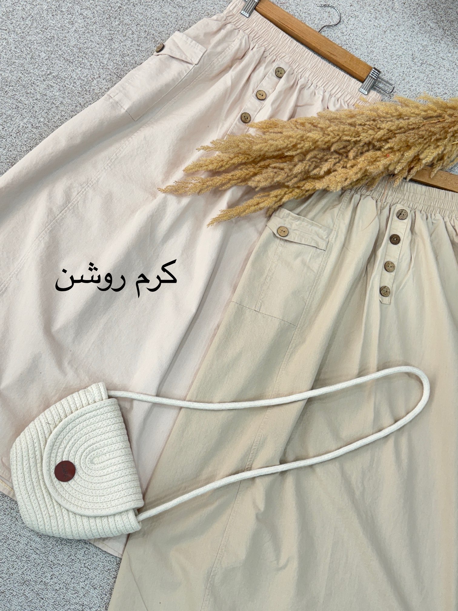 دامن لینن زیبا
