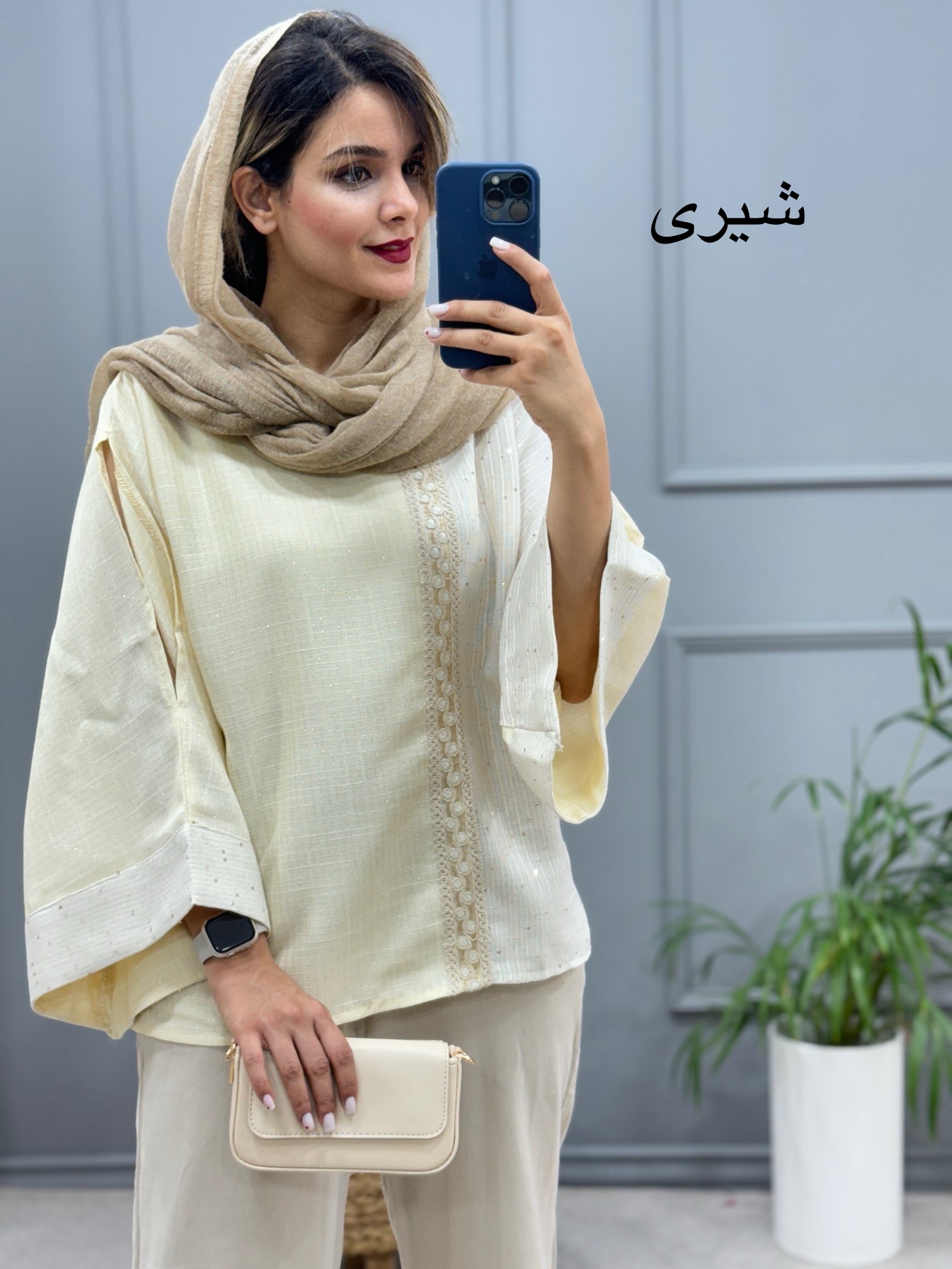 شومیز مانتویی پرنسا