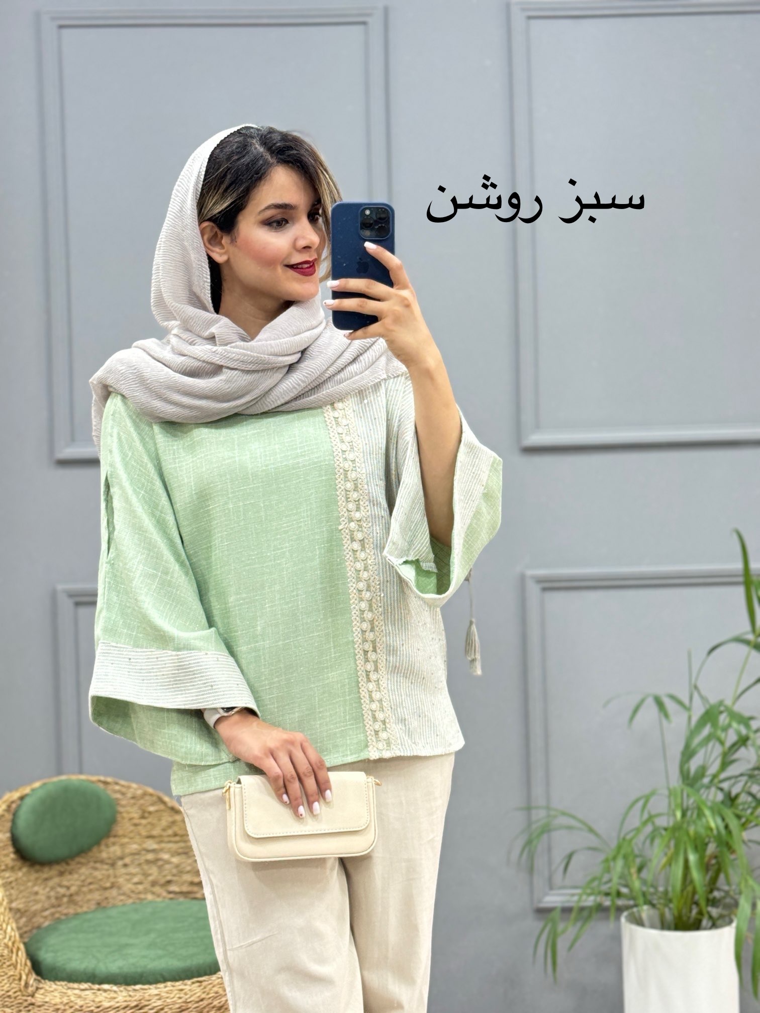 شومیز مانتویی پرنسا