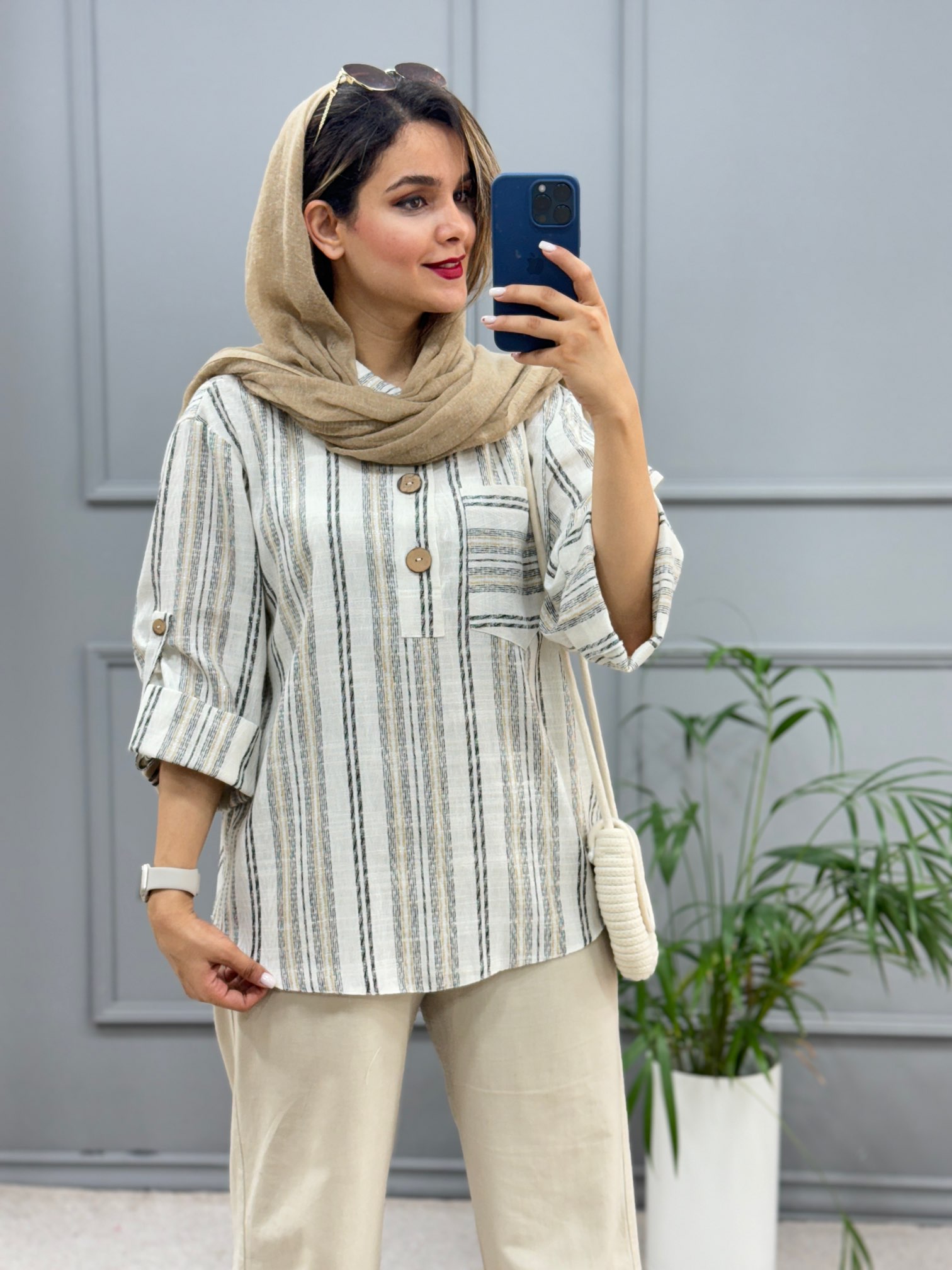 مانتو لینن شمیم