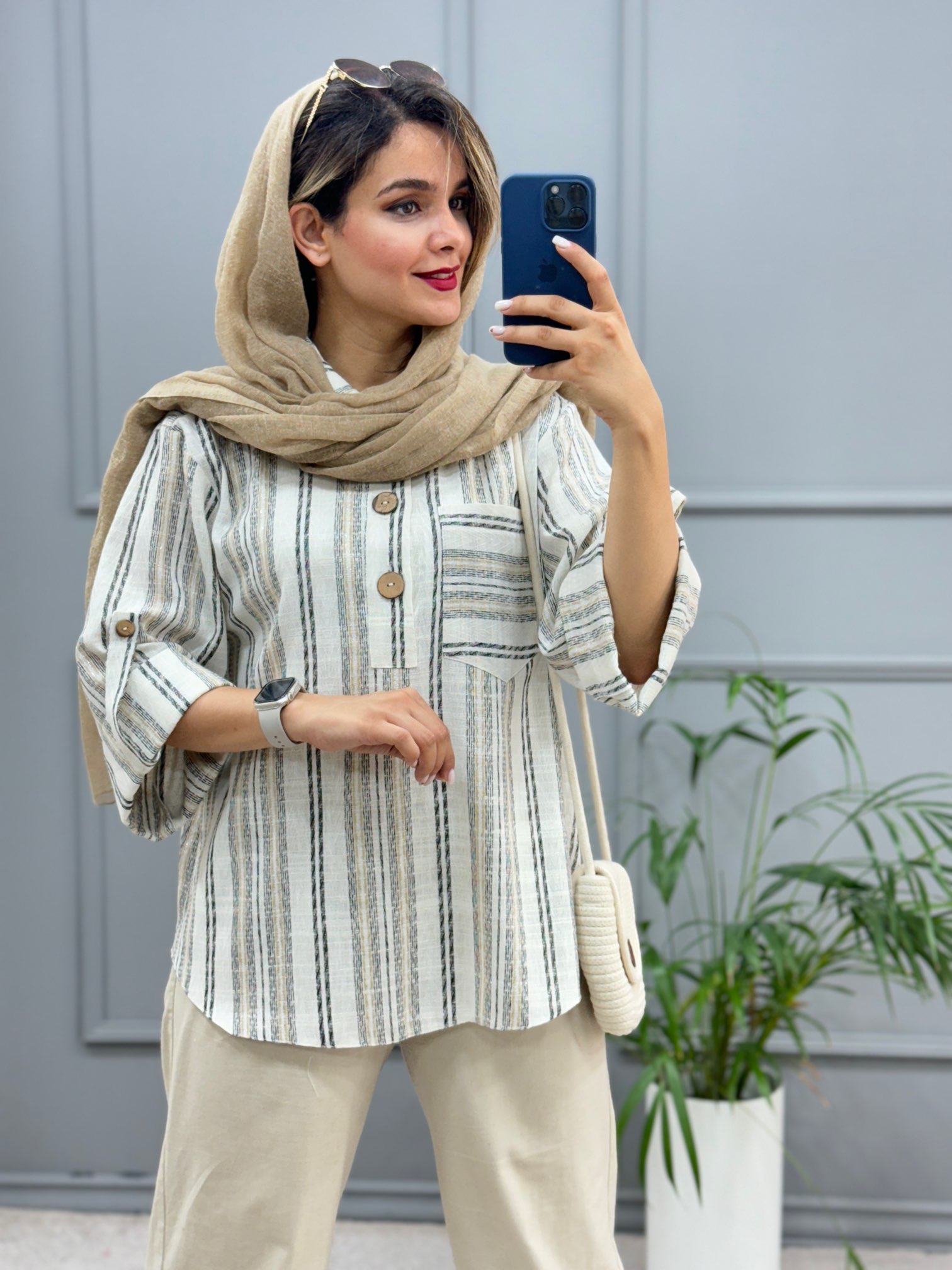 مانتو لینن شمیم