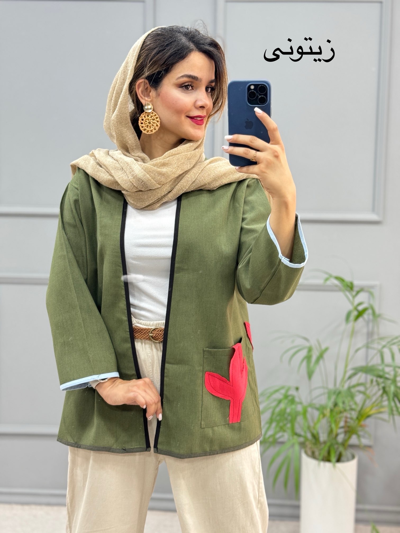 مانتو کتی تکه دوزی نهال