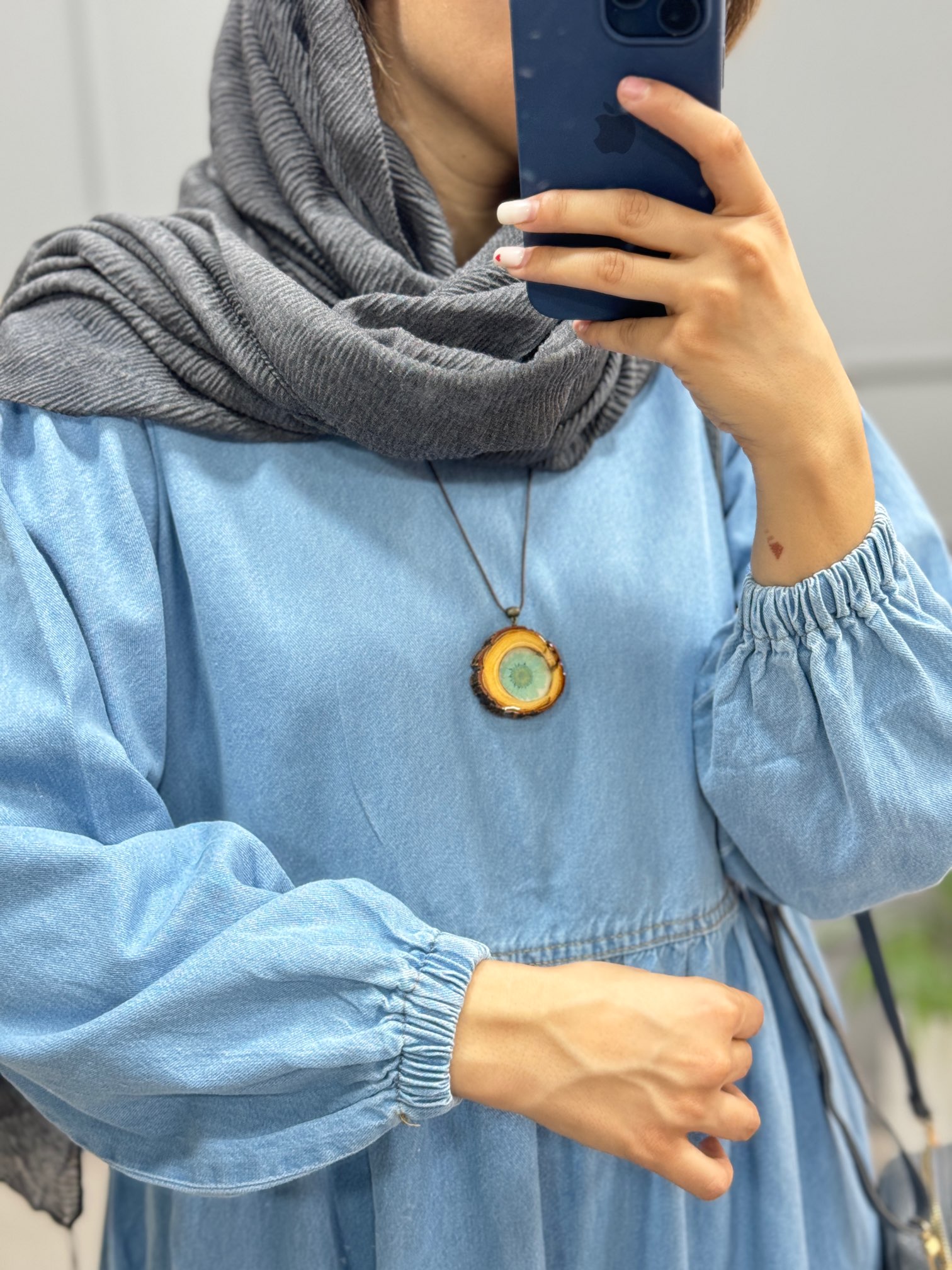 کفتان جین شقایق