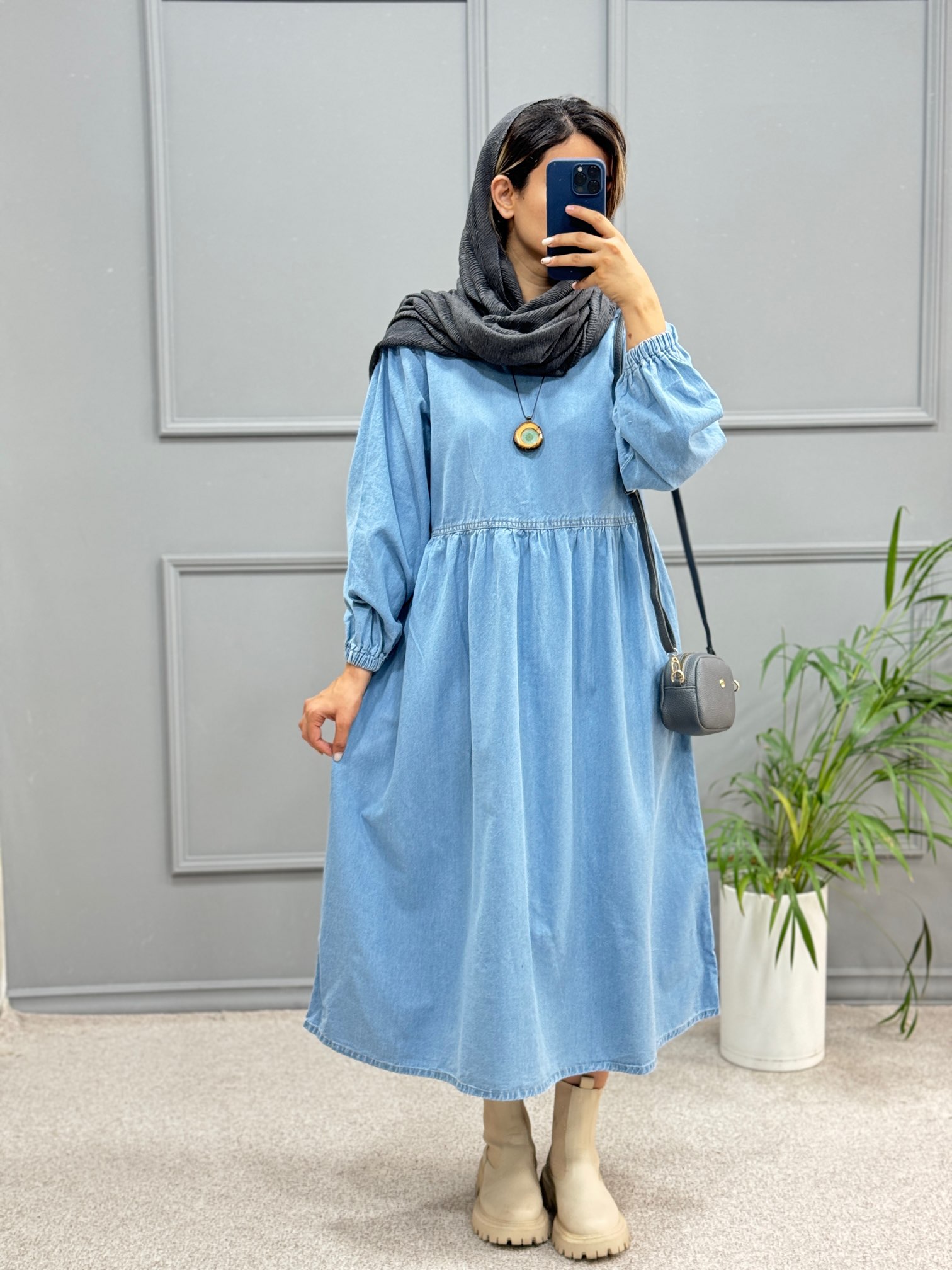 کفتان جین شقایق