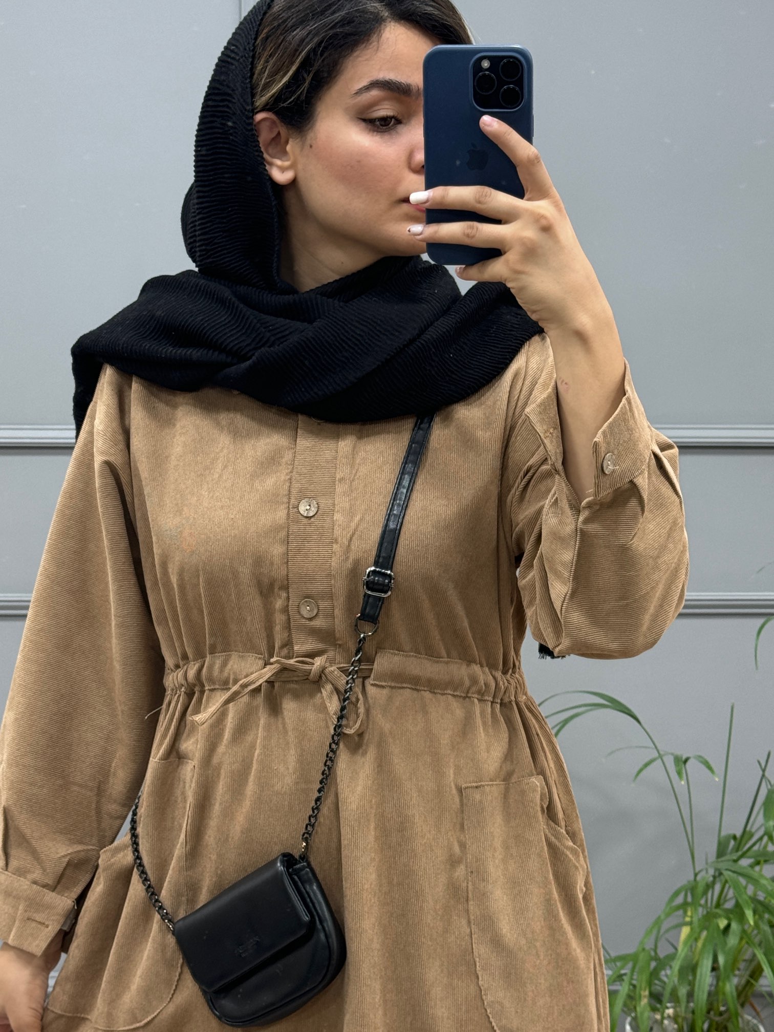 پیراهن مانتویی مارینا