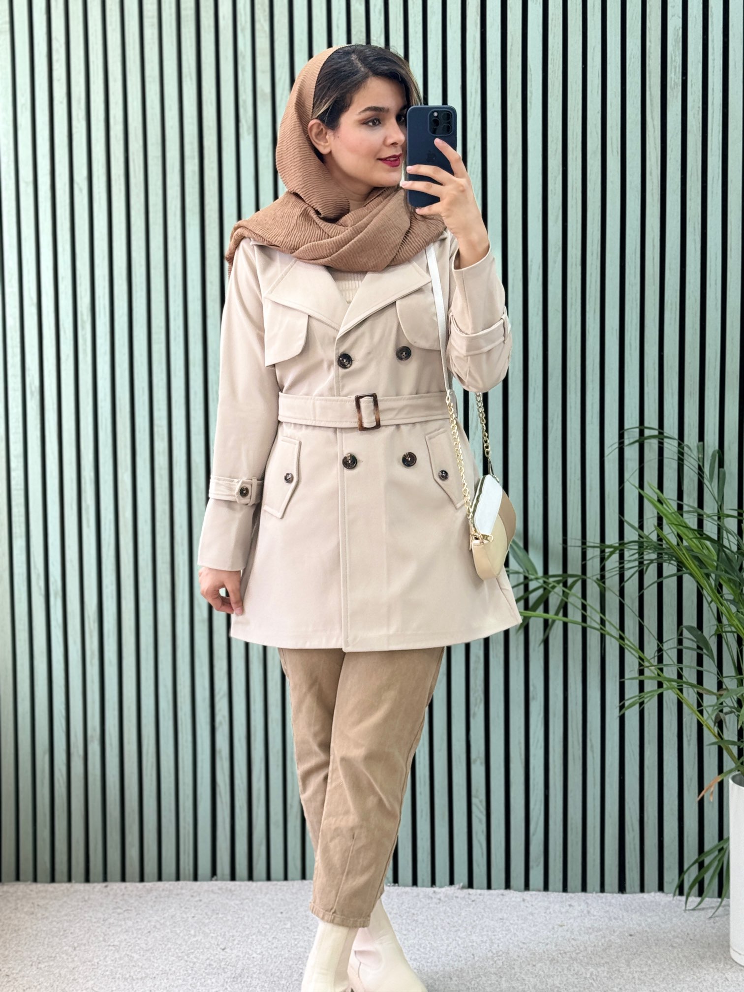 بارونی چهار دکمه ضد آب