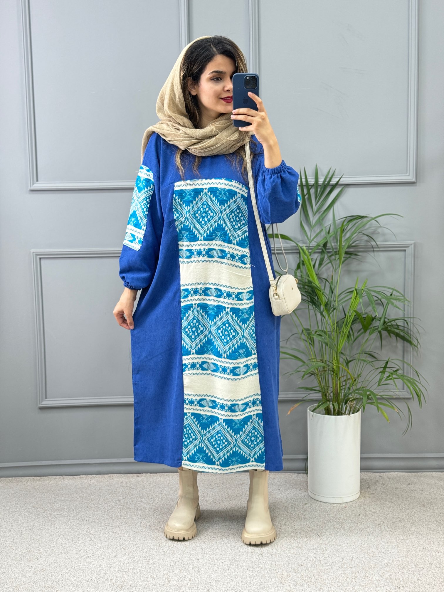 کفتان سوزندوزی یاسمین 3358( دارای ایراد جزئی)