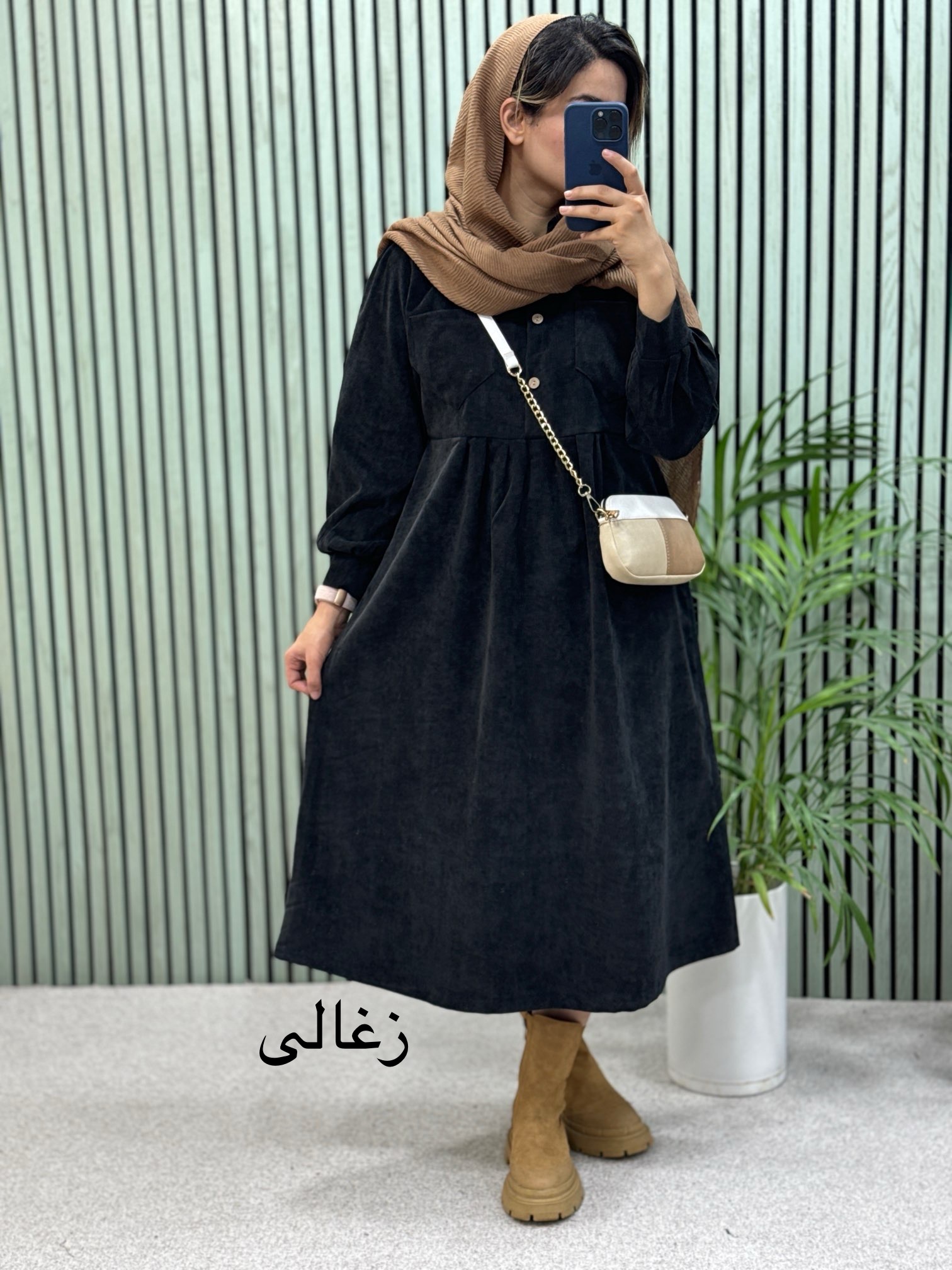 پیراهن مانتویی لیدیا 456
