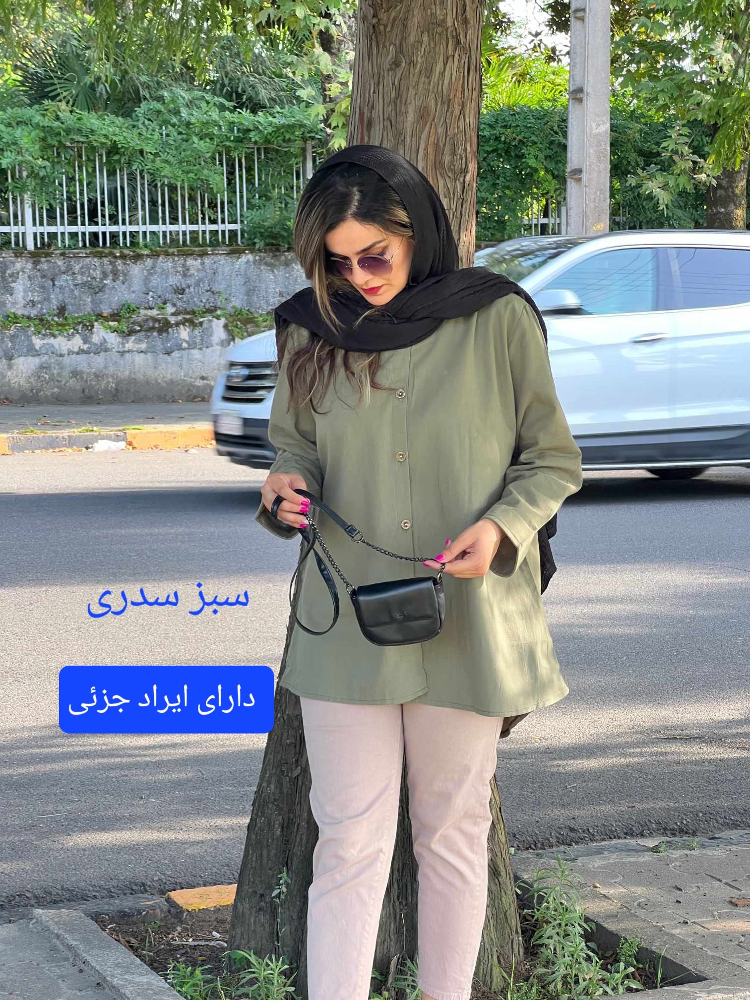 مانتو زنانه سایه ( دارای ایراد جزئی )