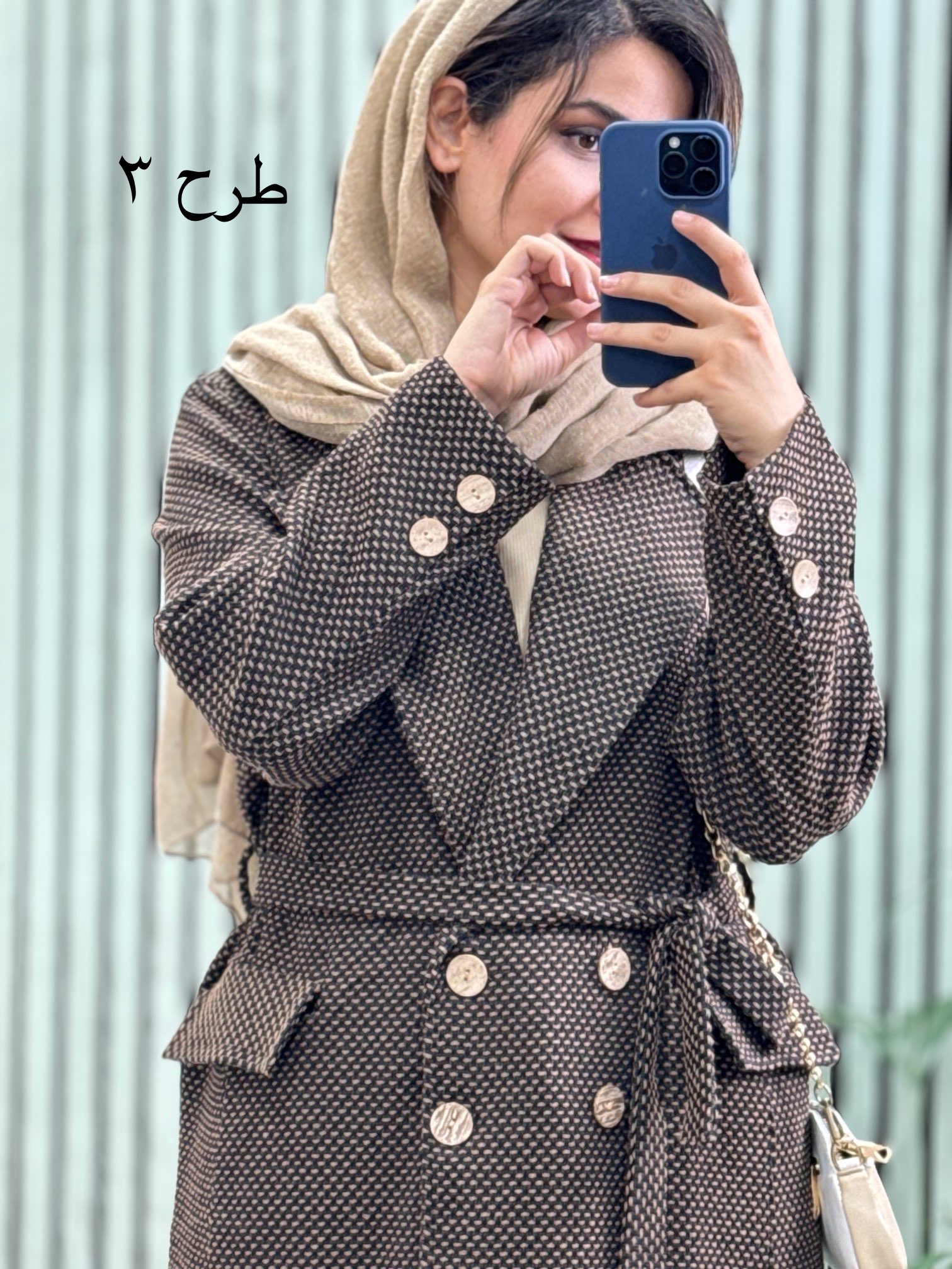 پالتو چهاردکمه آنی