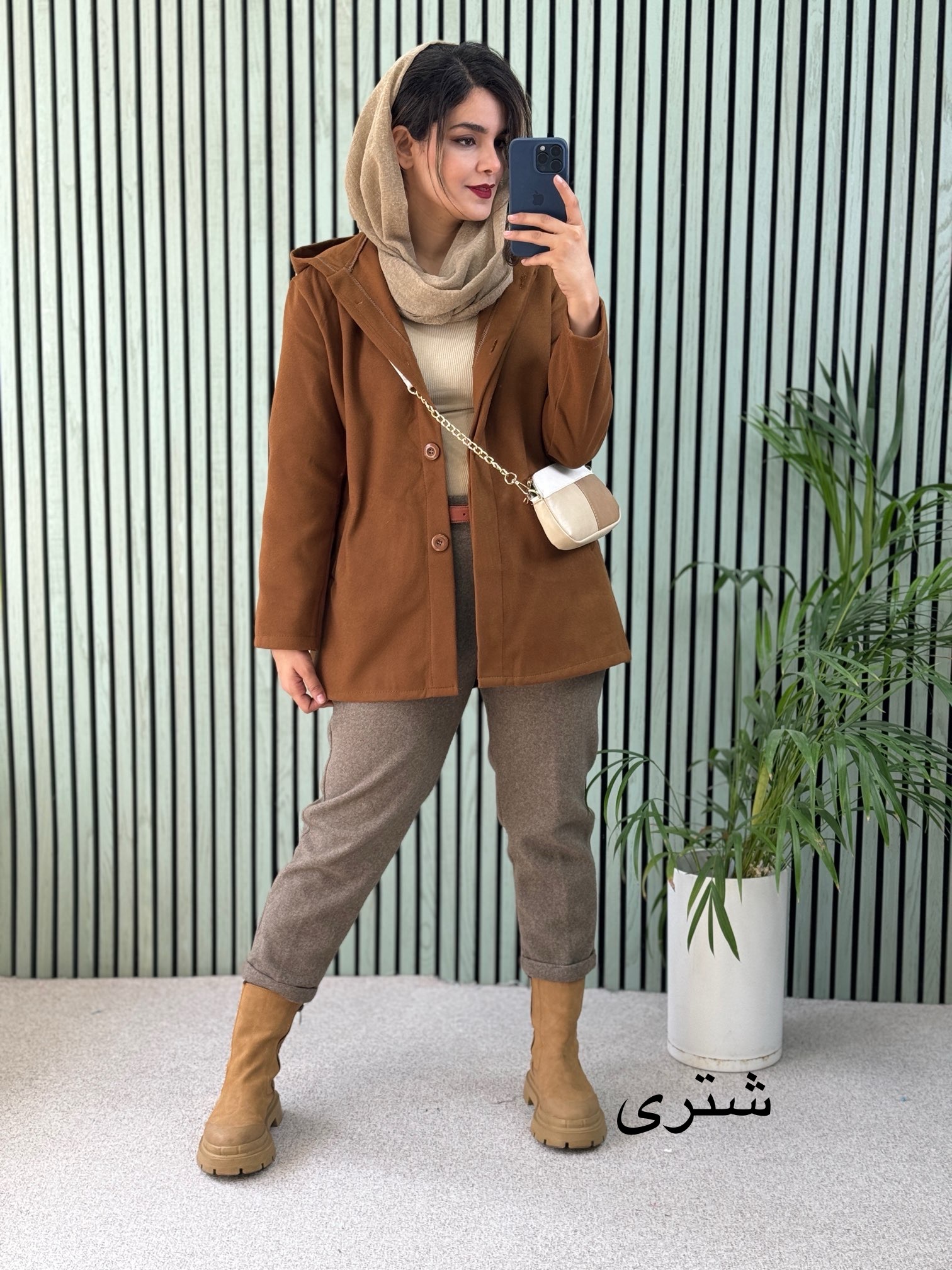 پالتو فوتر کلاهدار