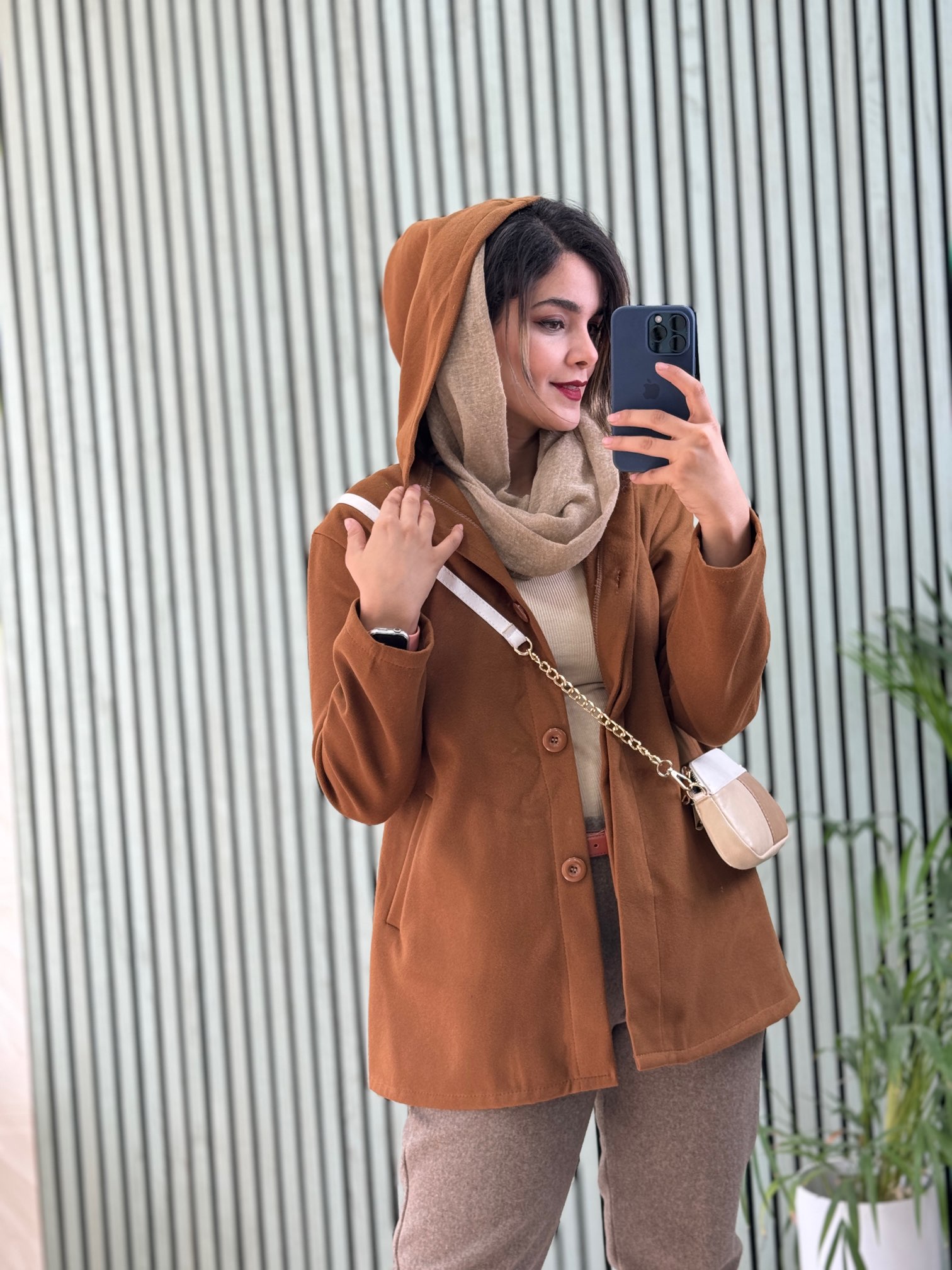 پالتو فوتر کلاهدار