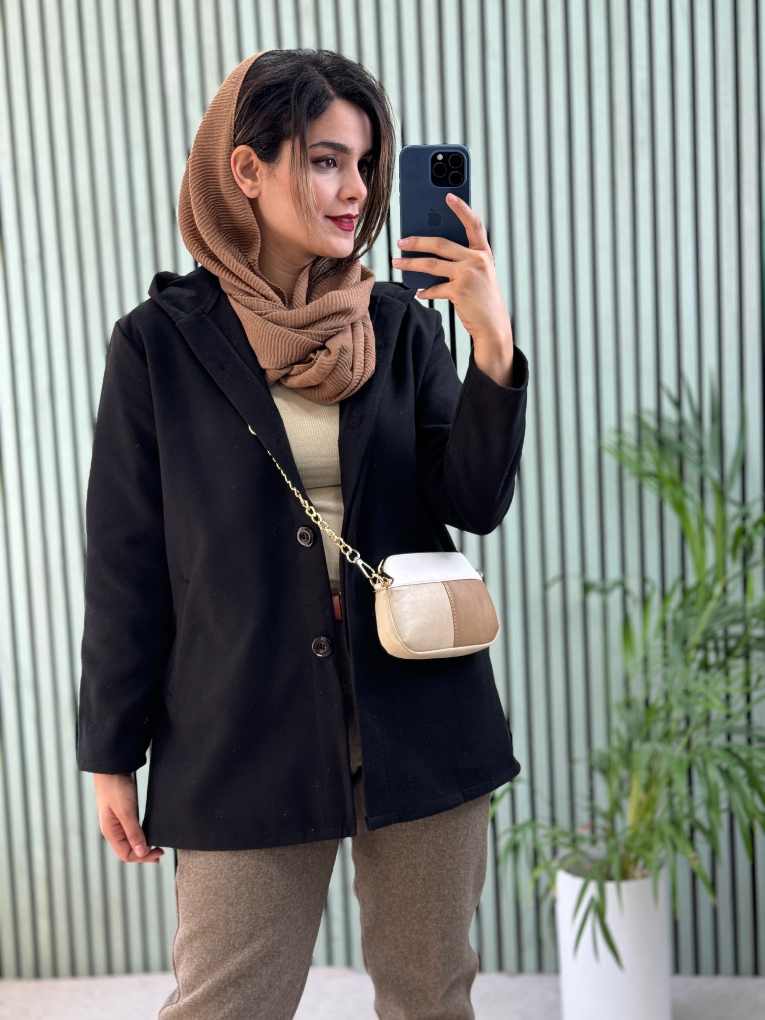 پالتو فوتر کلاهدار