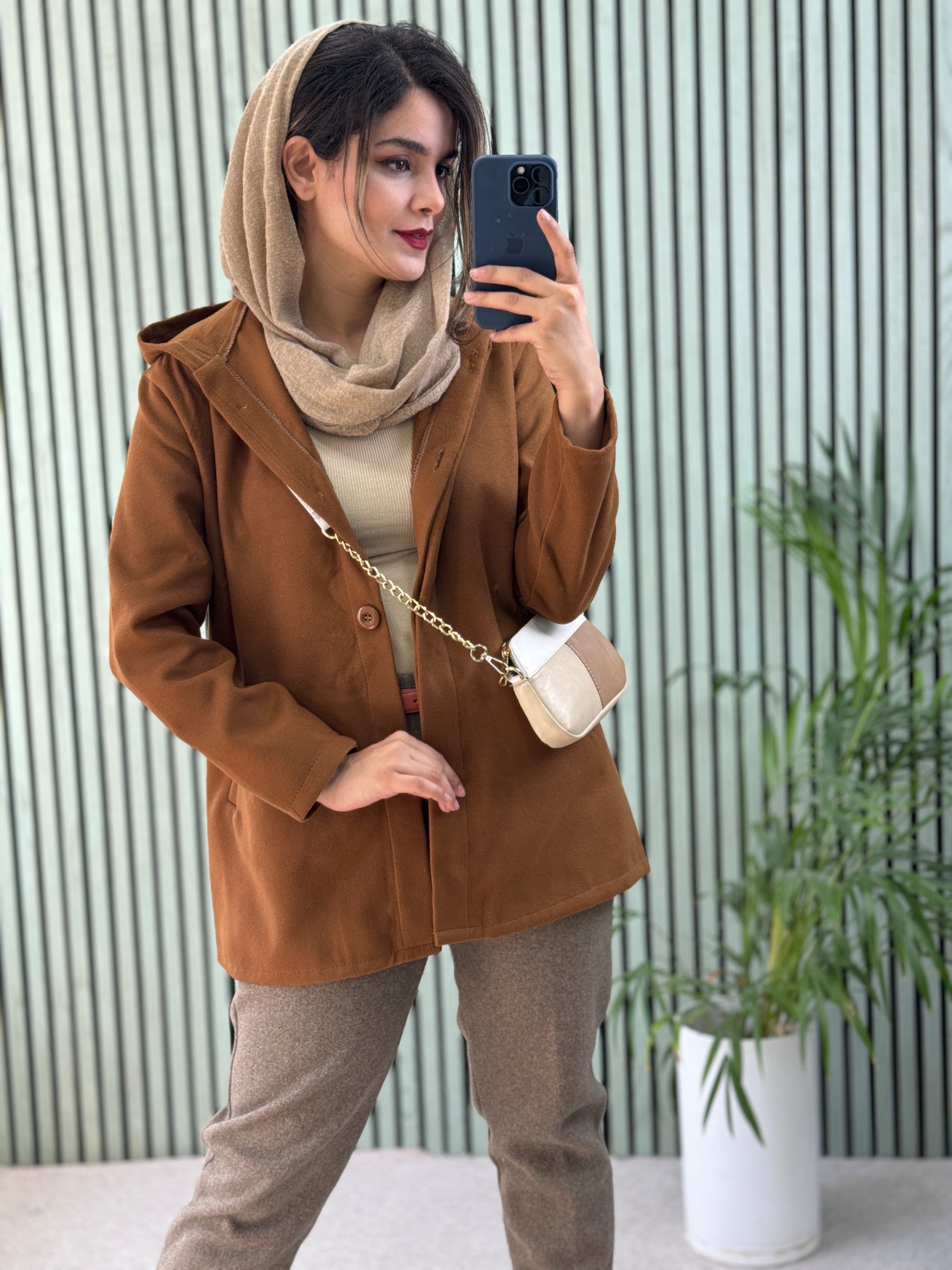 پالتو فوتر کلاهدار