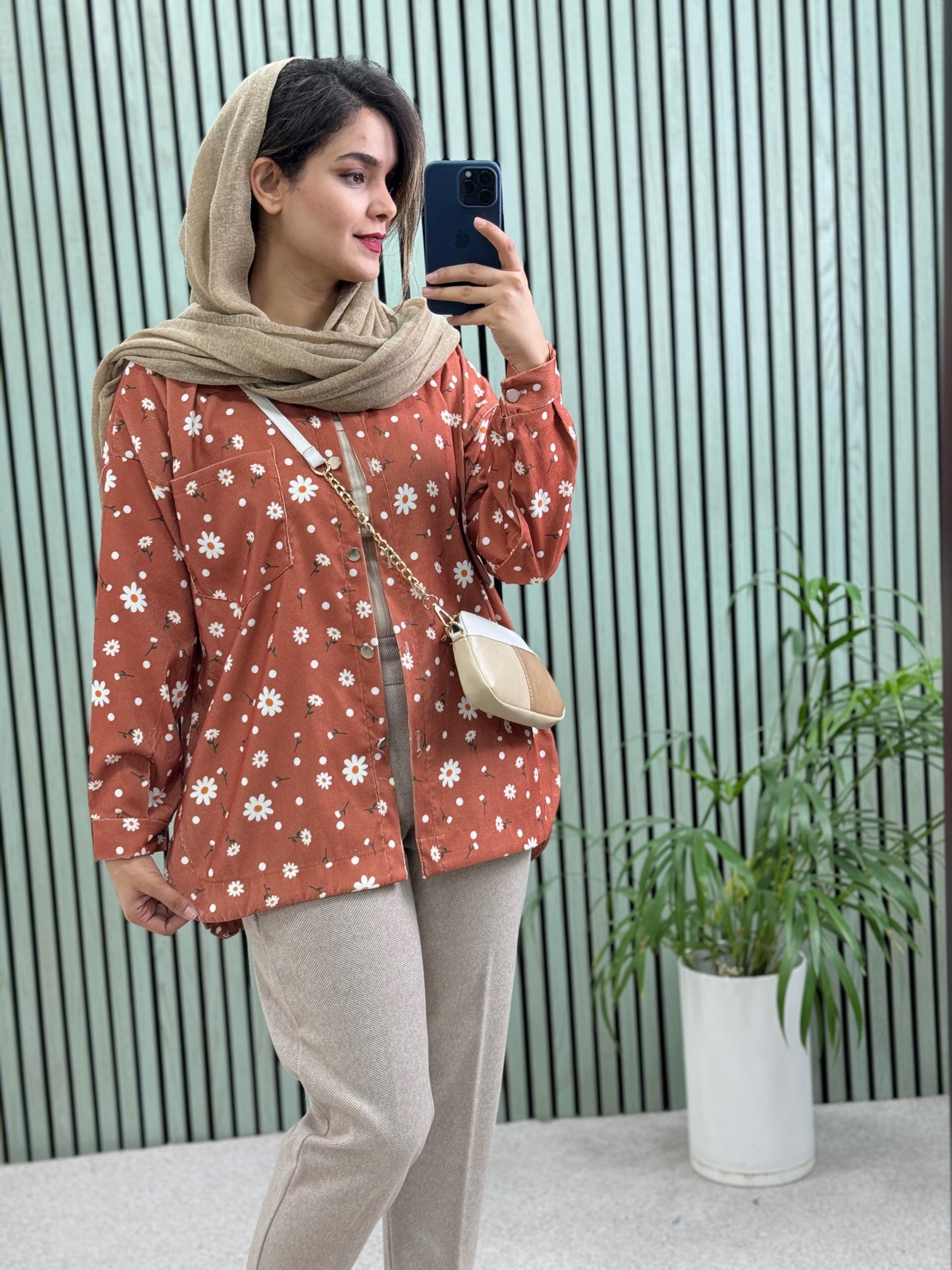 مانتو کبریتی طرحدار