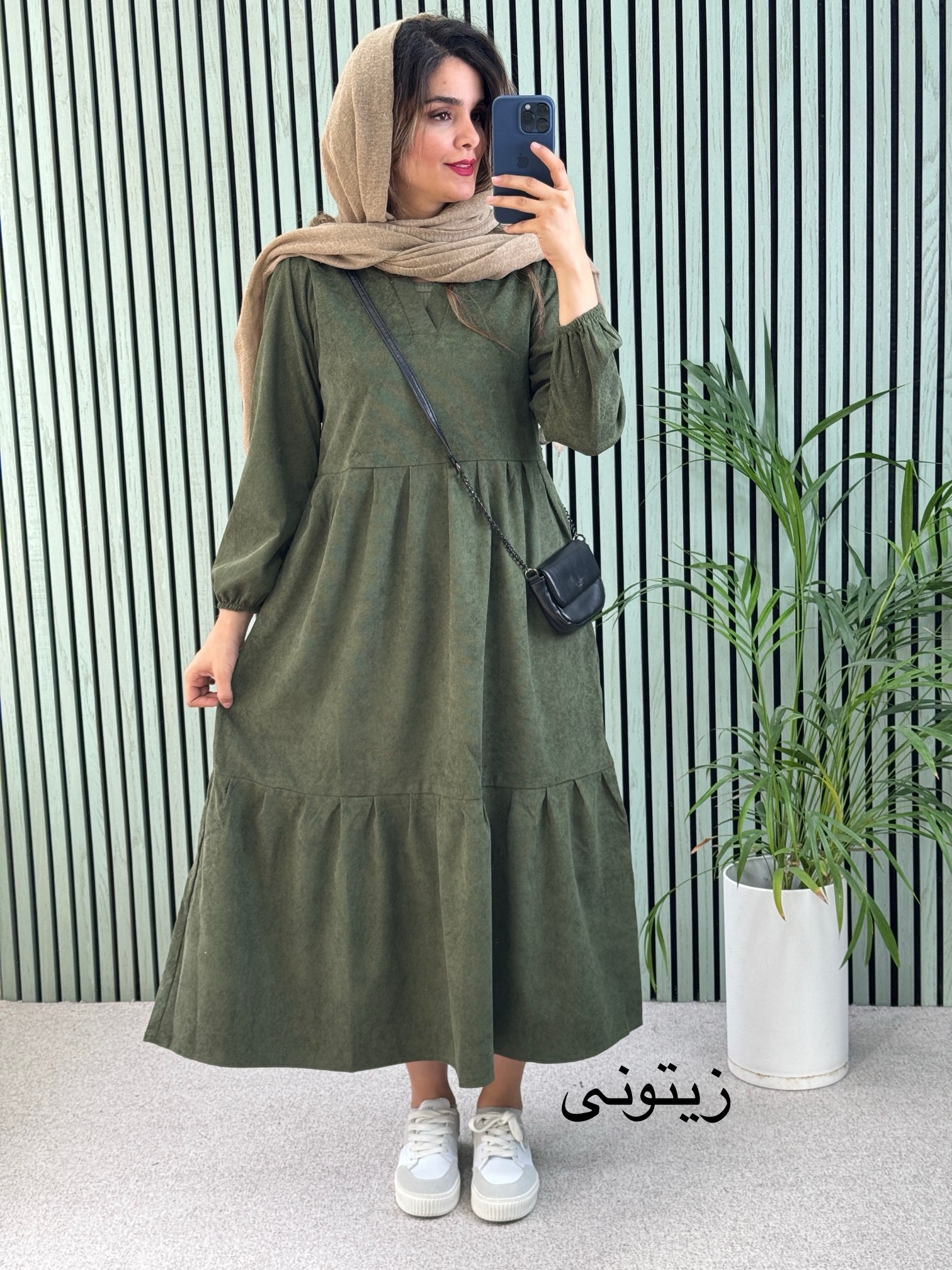 پیراهن مانتویی شقایق