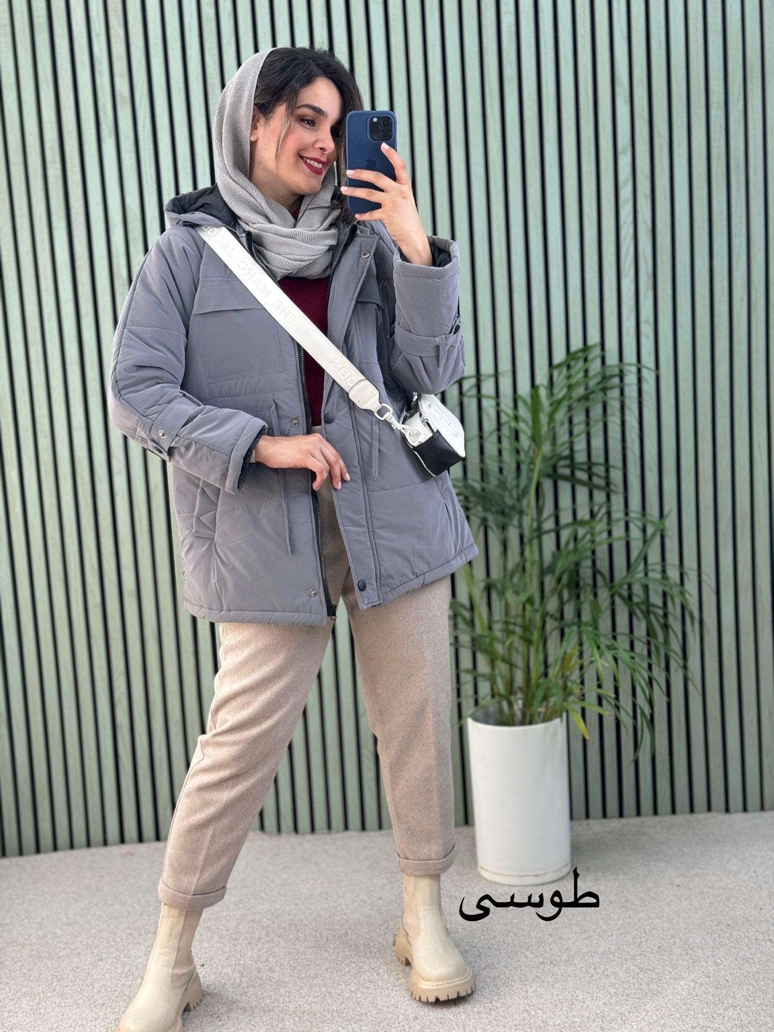 کاپشن کلاهدار ونوس