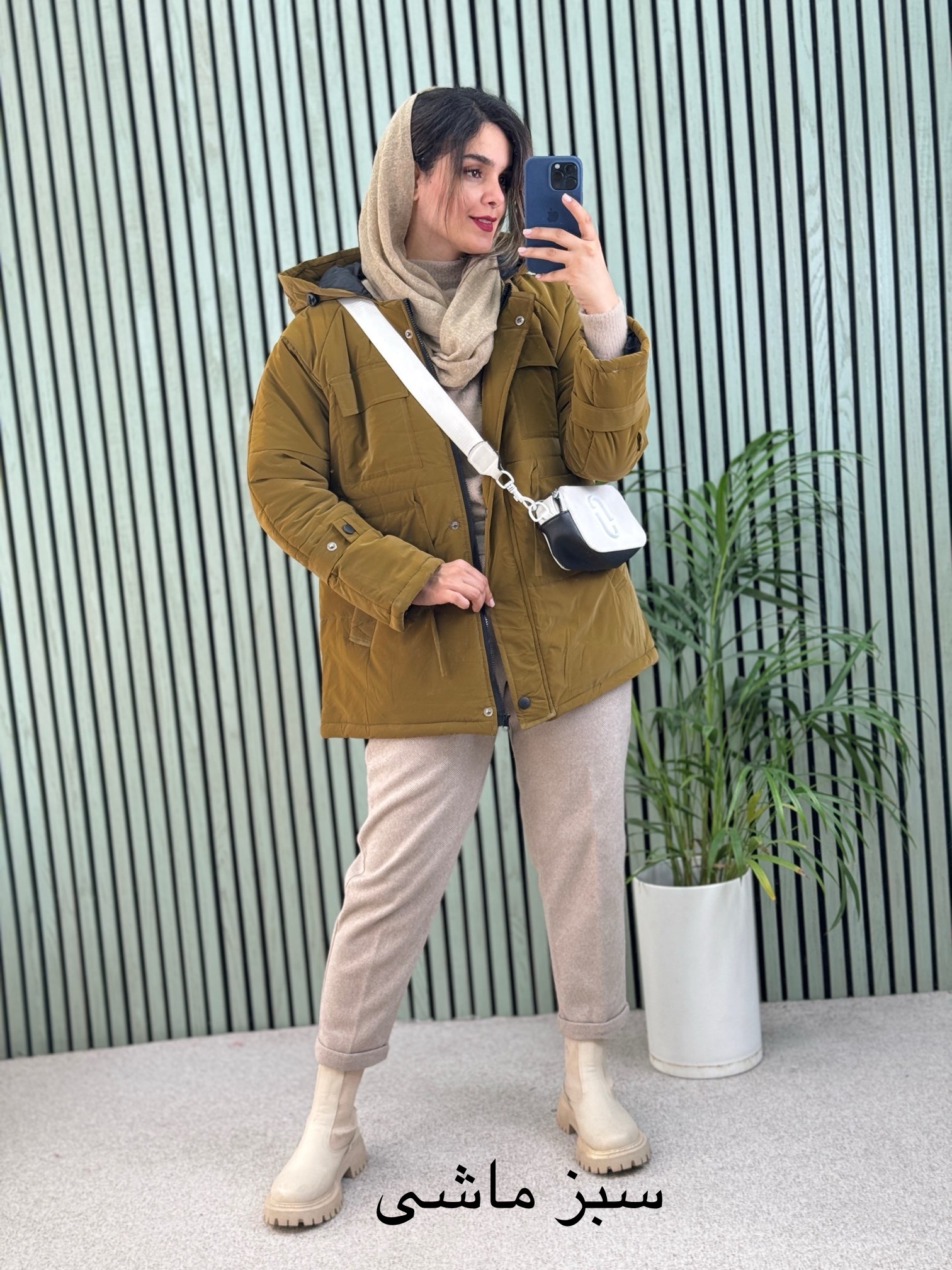 کاپشن کلاهدار ونوس