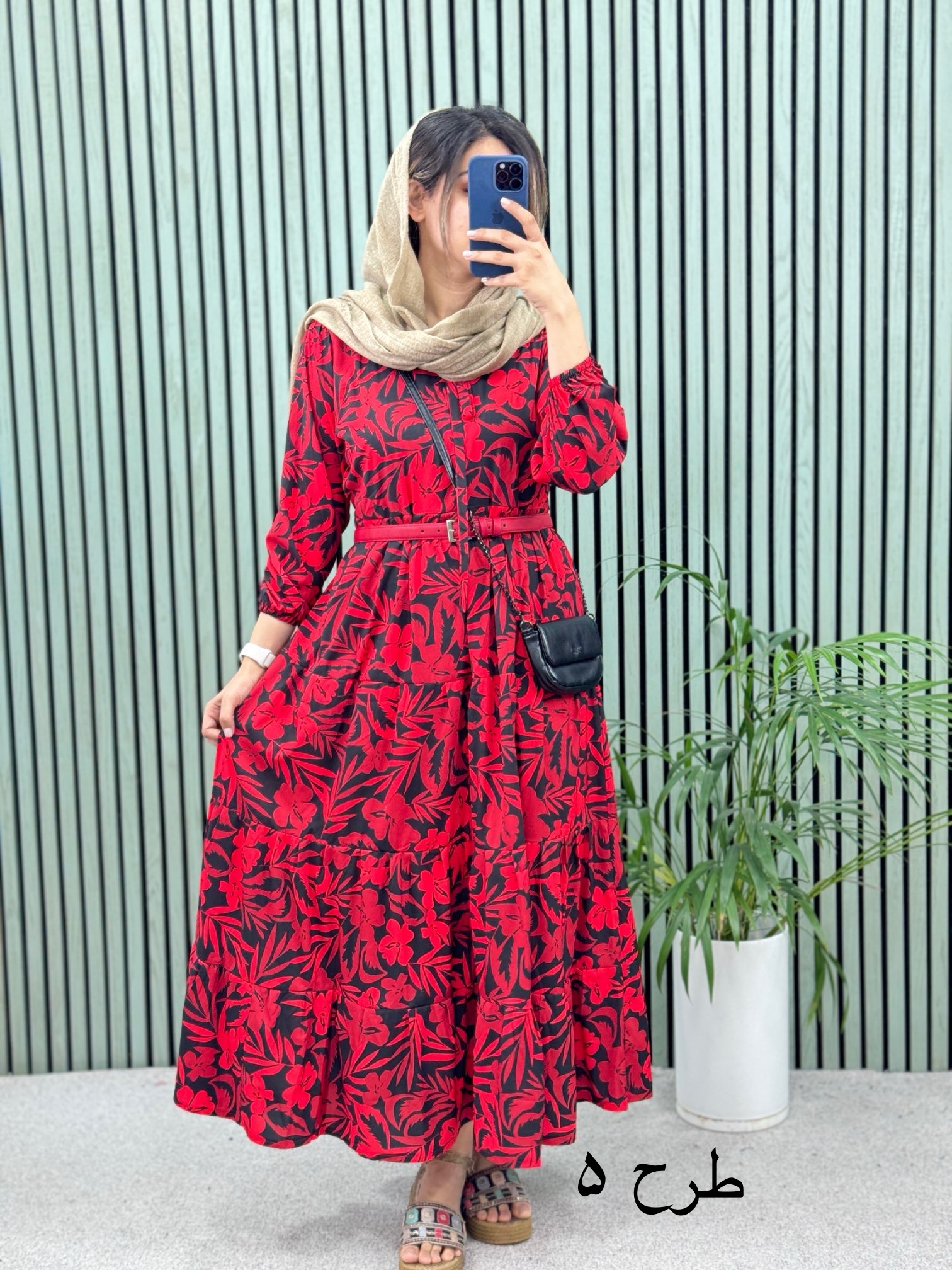 پیراهن مزونی فلور 245