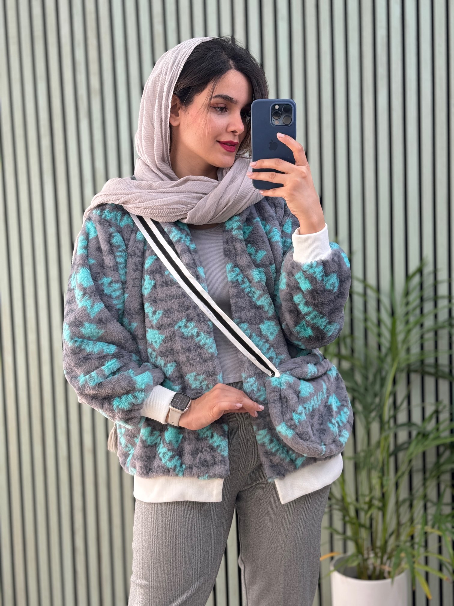 پالتو تدی آستردار + کیف