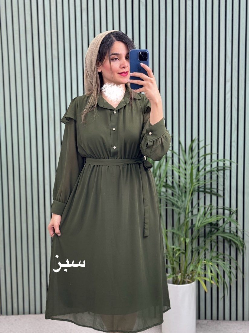 پیراهن حریر چکاوک