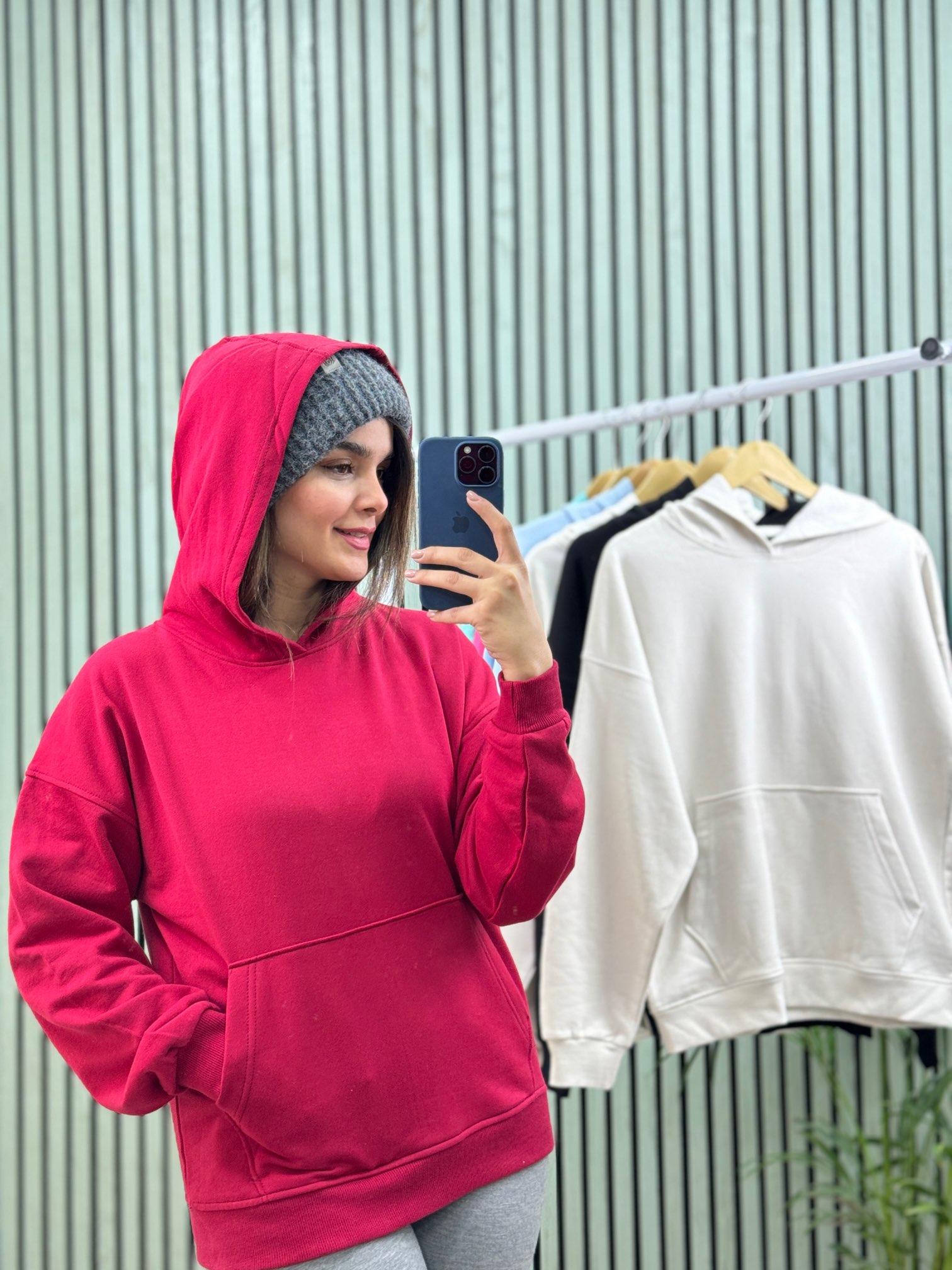 هودی پنبه تو کرکی unisex