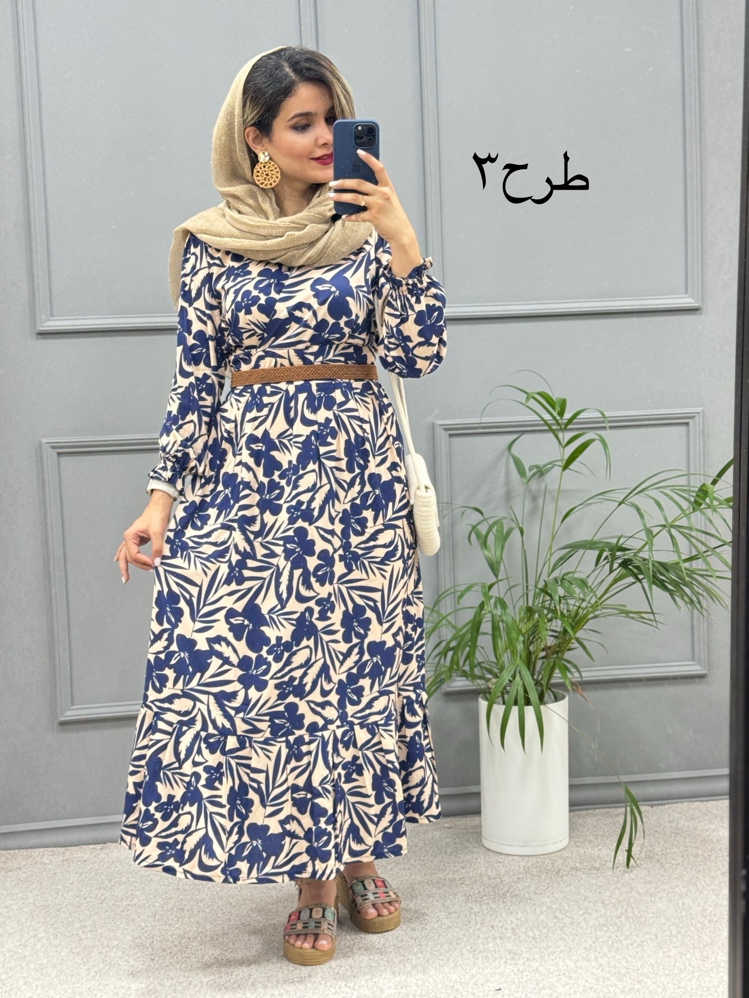 پیراهن مانتویی طناز