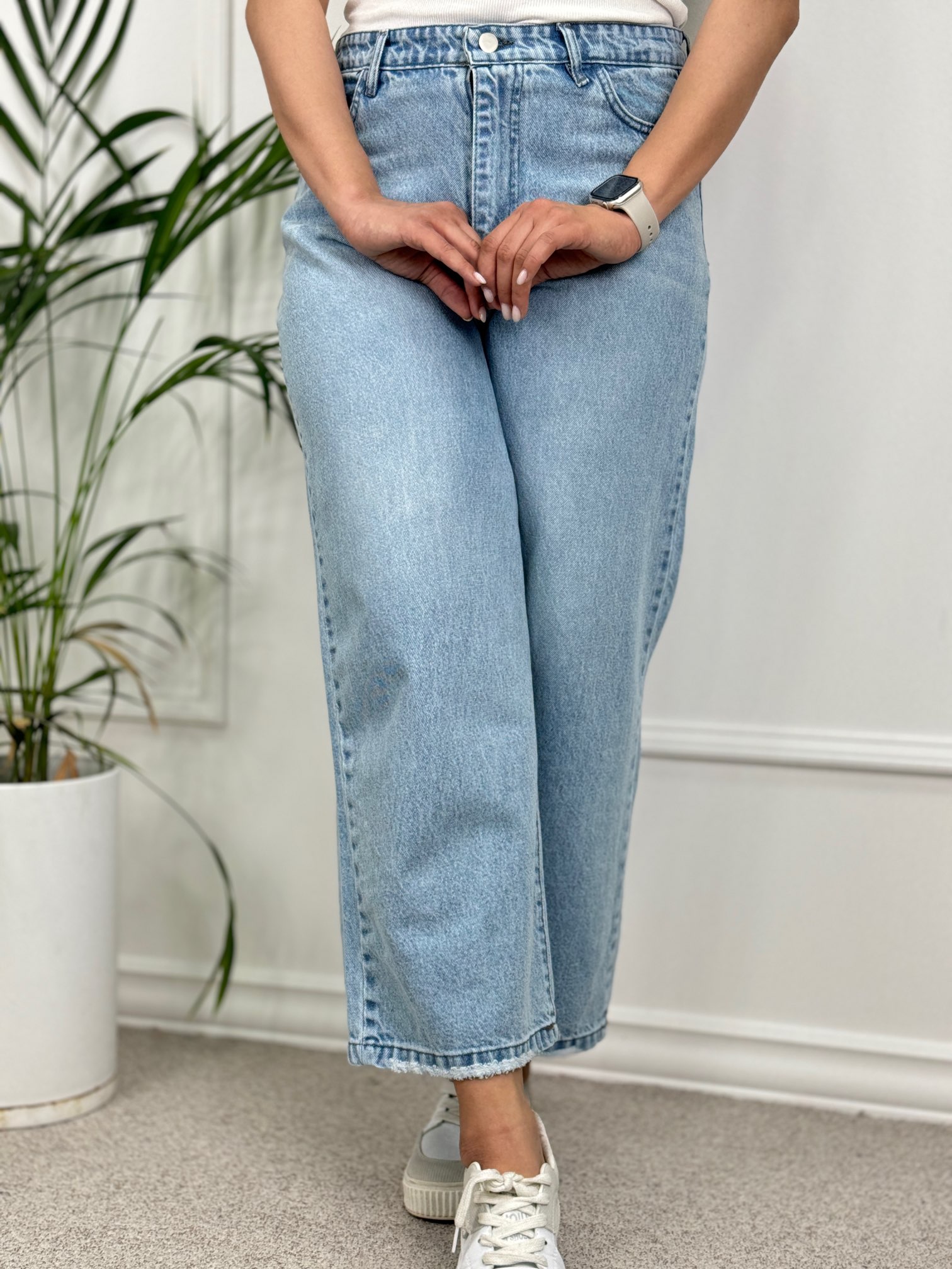 شلوار جین واید لگ (wide Leg)