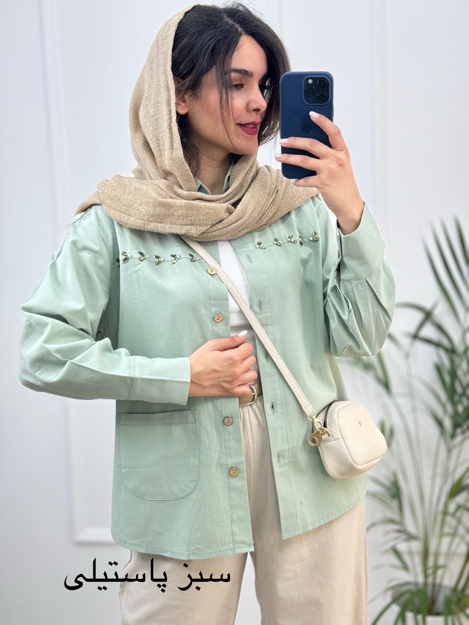 شومیز مانتویی شیدا