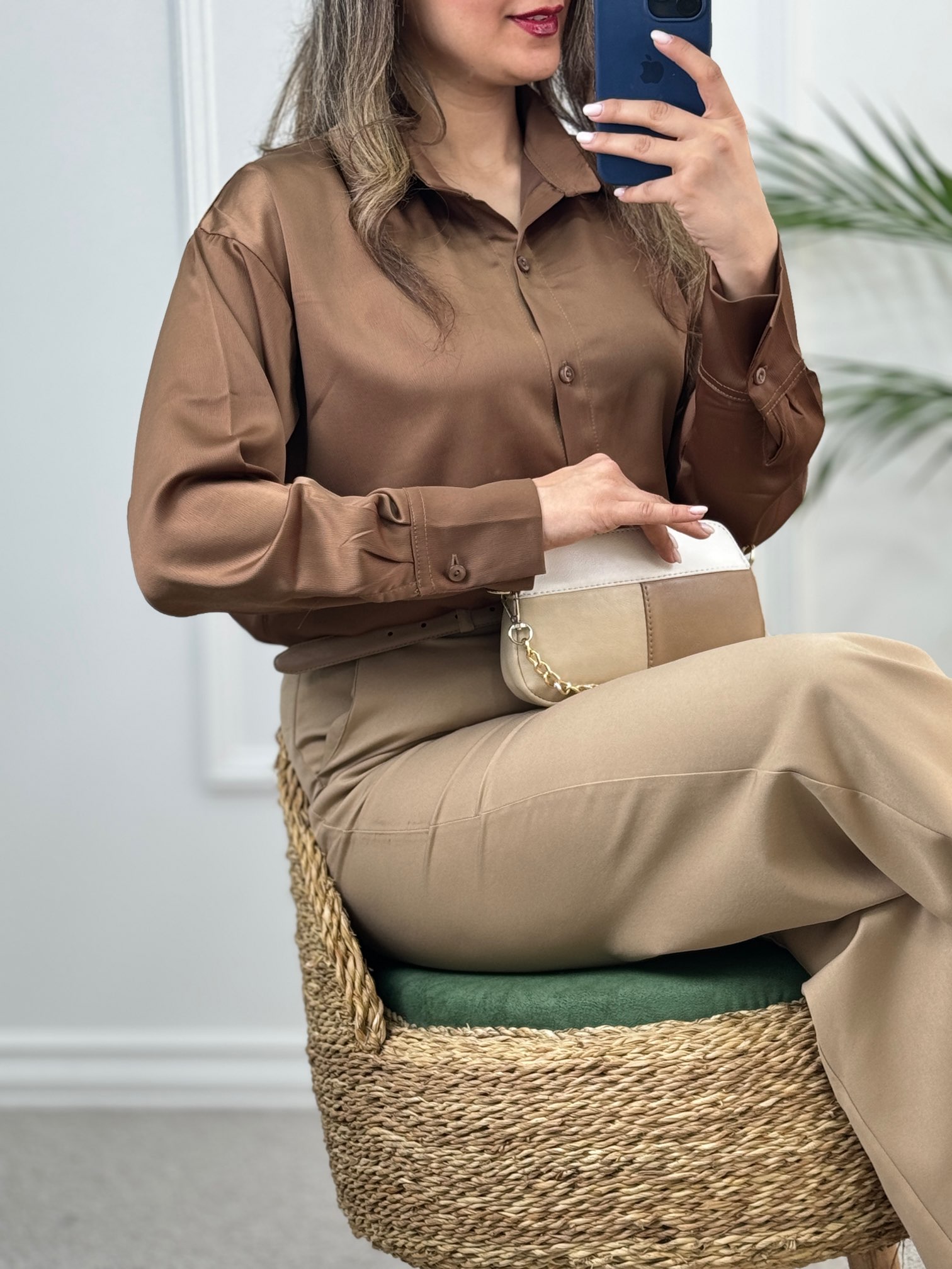 شومیز ساتن زارا