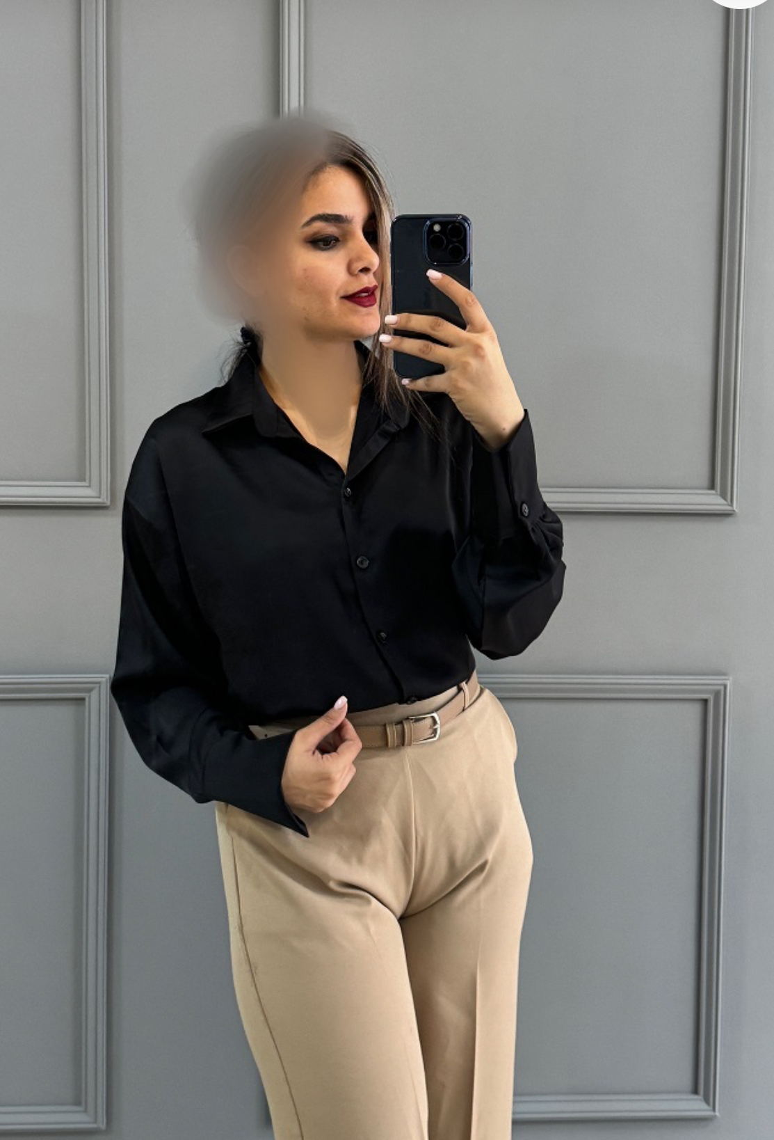 شومیز ساتن زارا