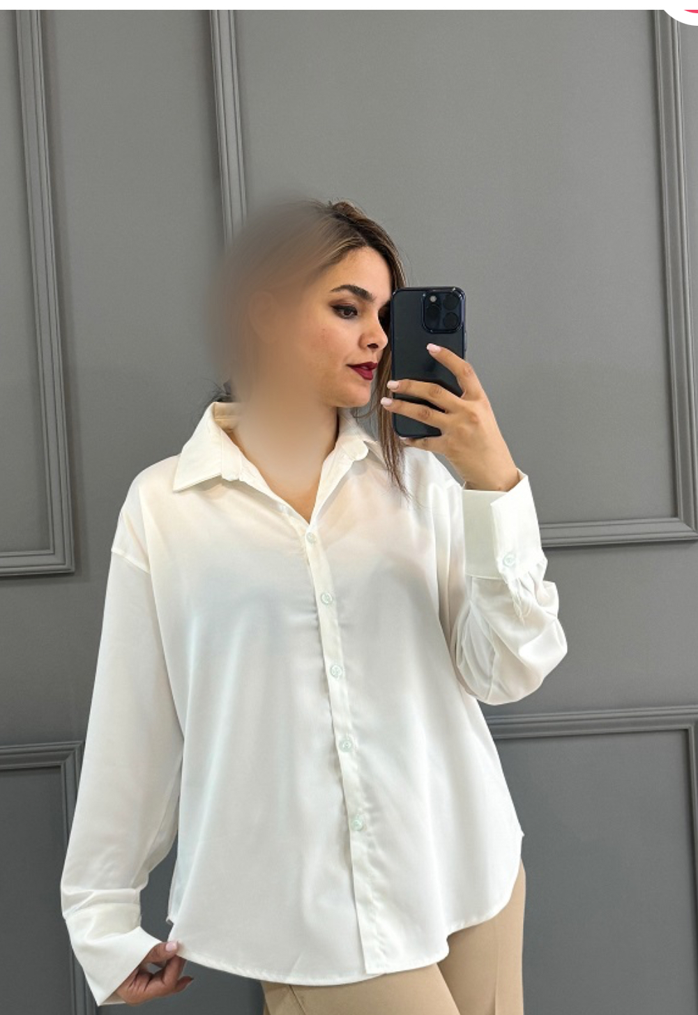 شومیز ساتن زارا