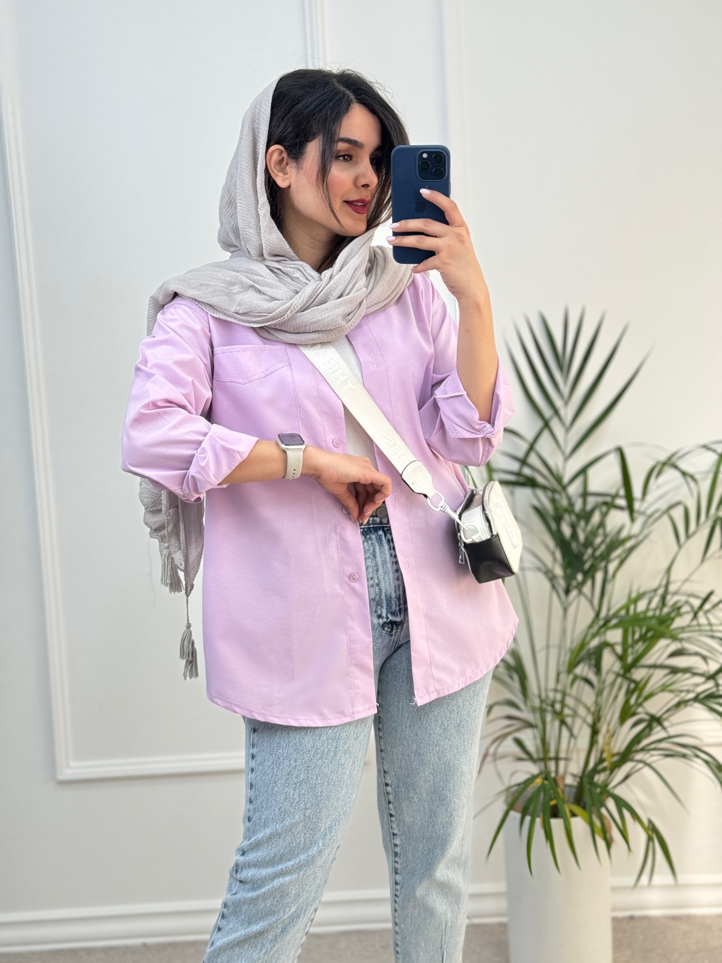 مانتو شومیزی آیلین ( دارای ایراد جزئی )
