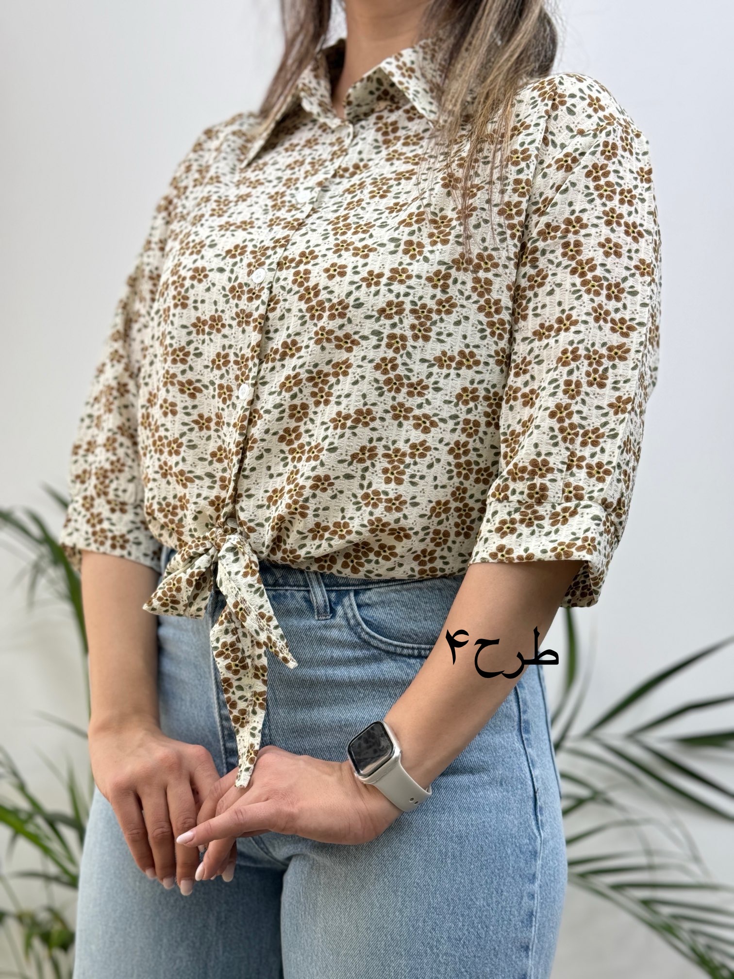 شومیز پایین گره ای Spring