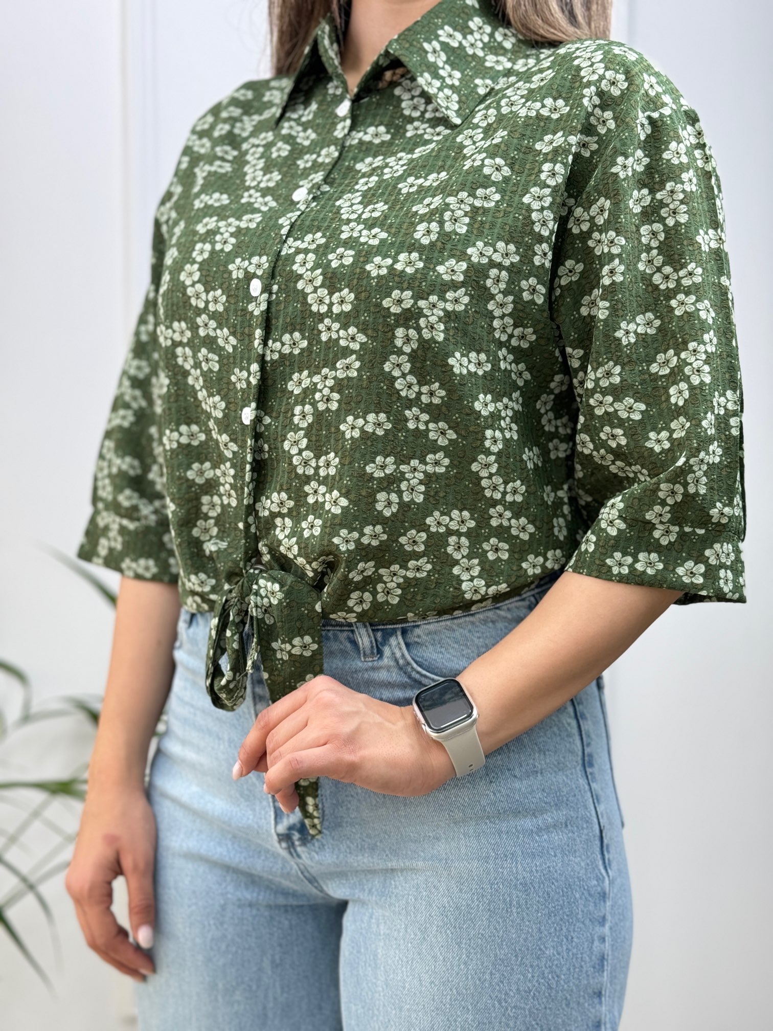 شومیز پایین گره ای Spring