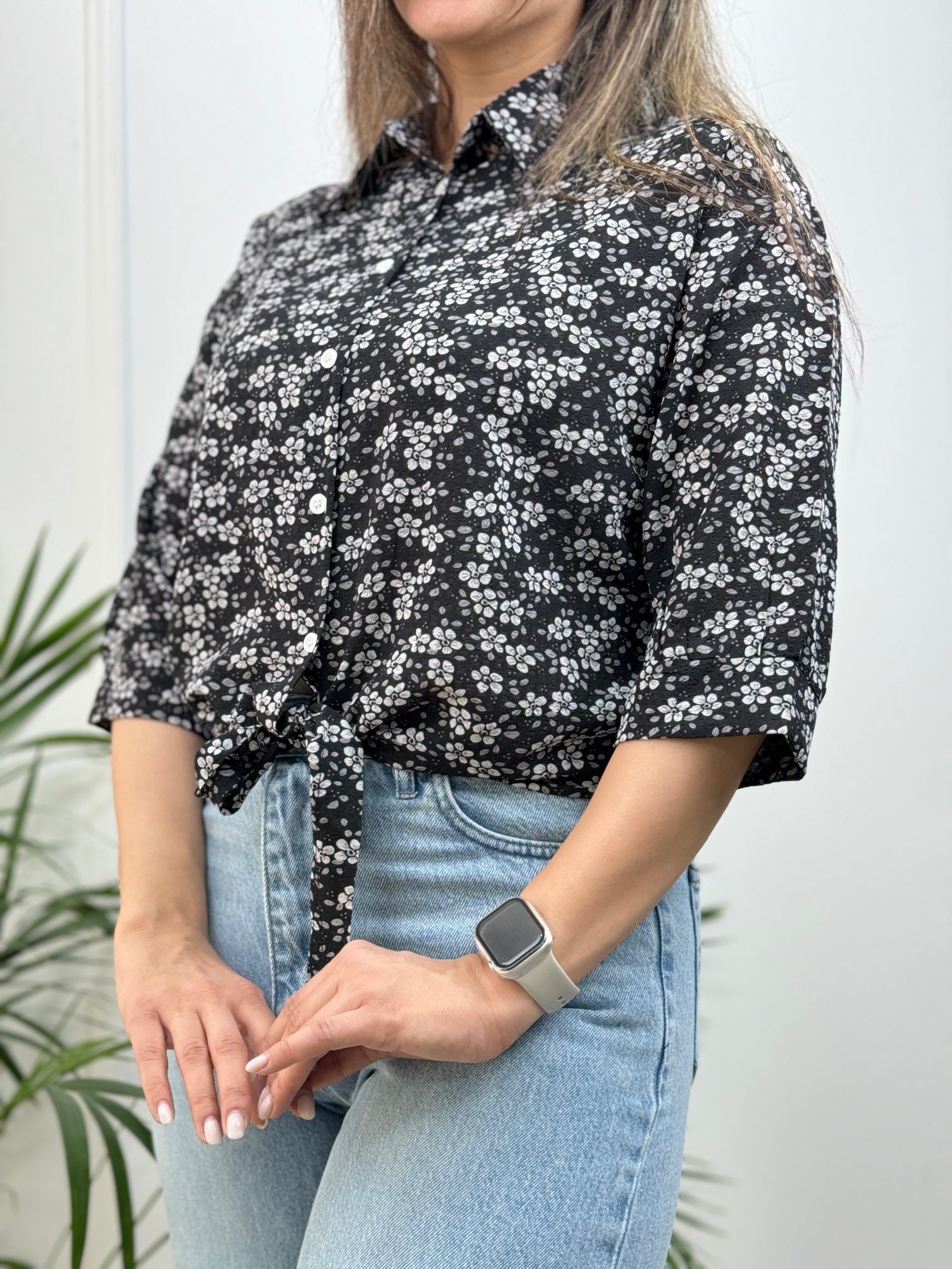 شومیز پایین گره ای Spring