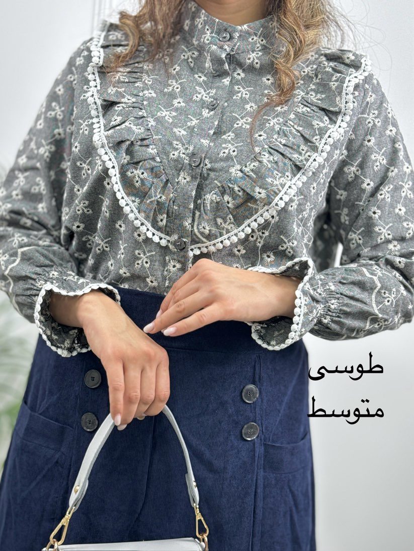 شومیز خامه دوزی پانی