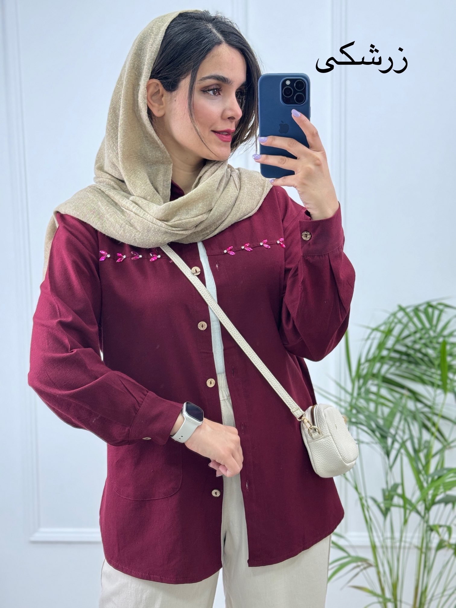 شومیز مانتویی شیدا