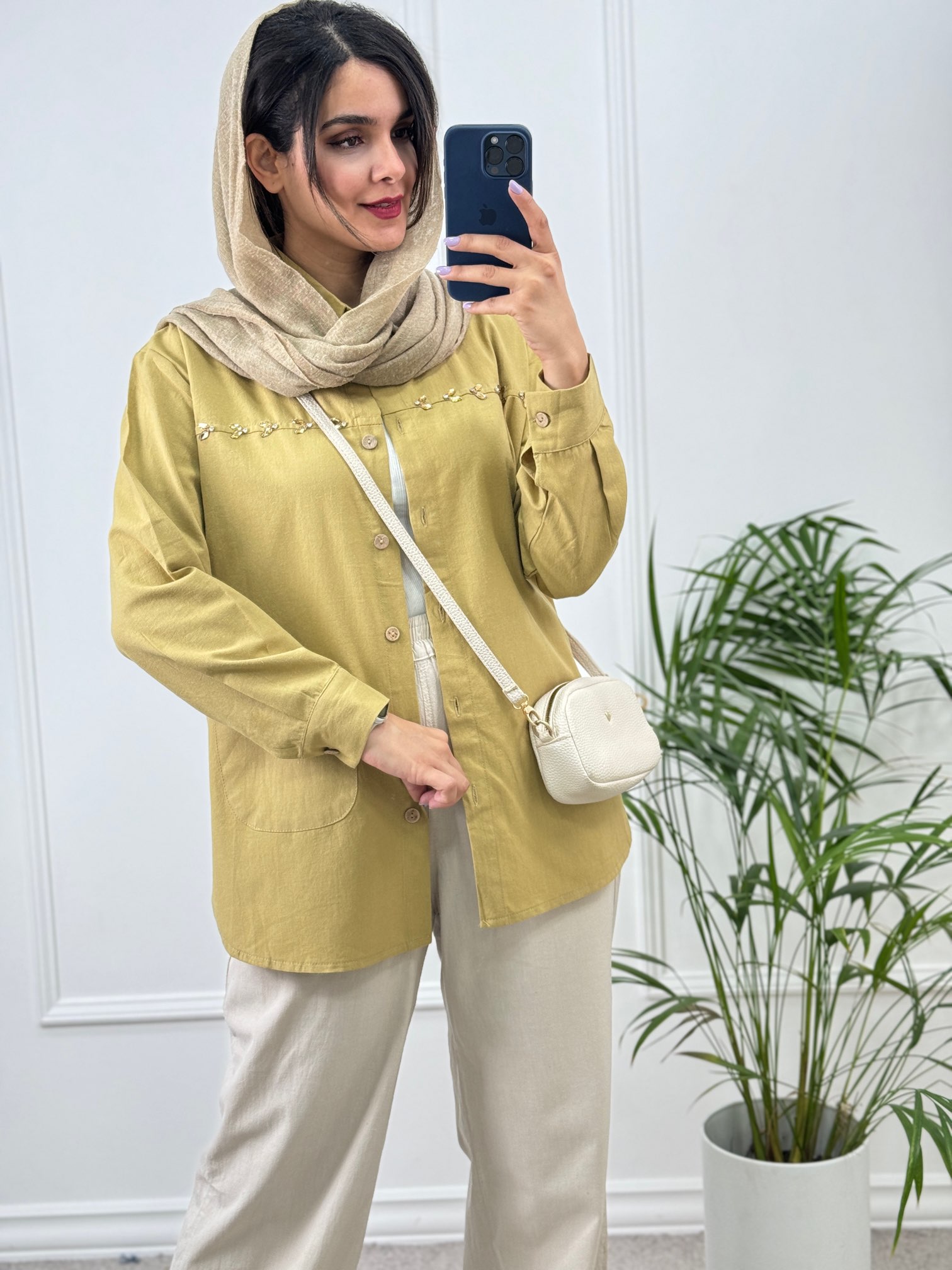 شومیز مانتویی شیدا