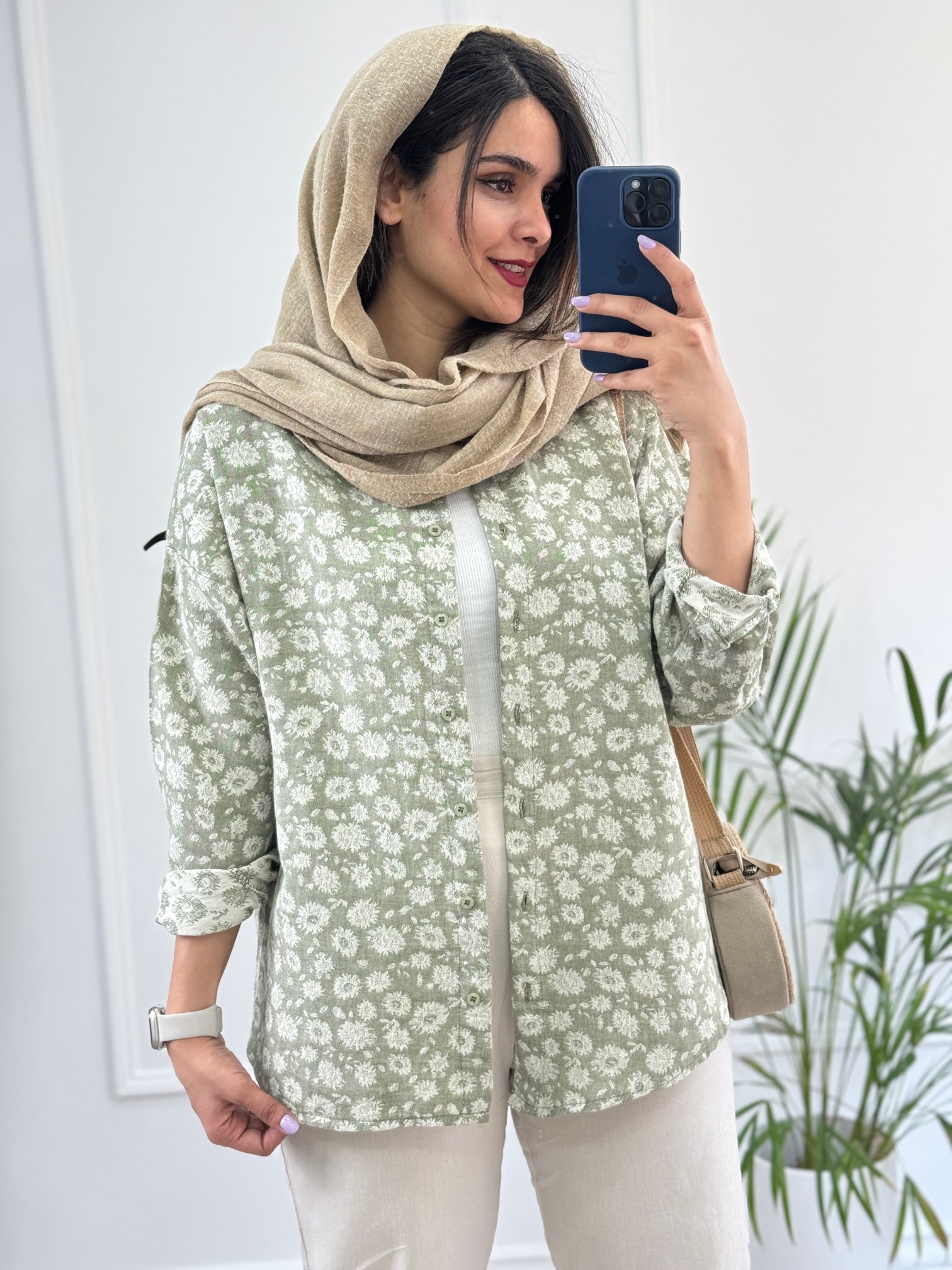 مانتو لینن ترک بهار